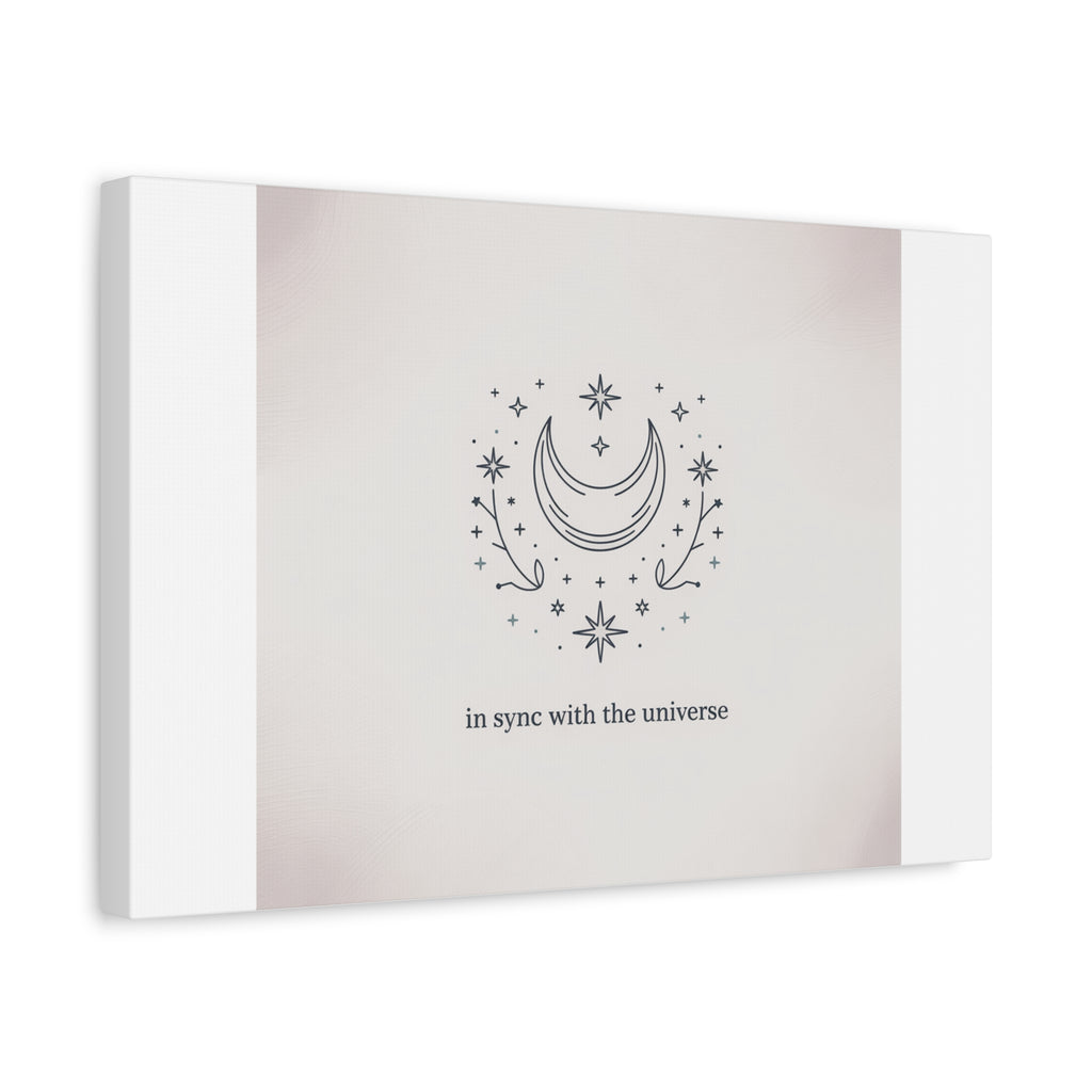 Moon Phases Constellation Art Print, Canvas