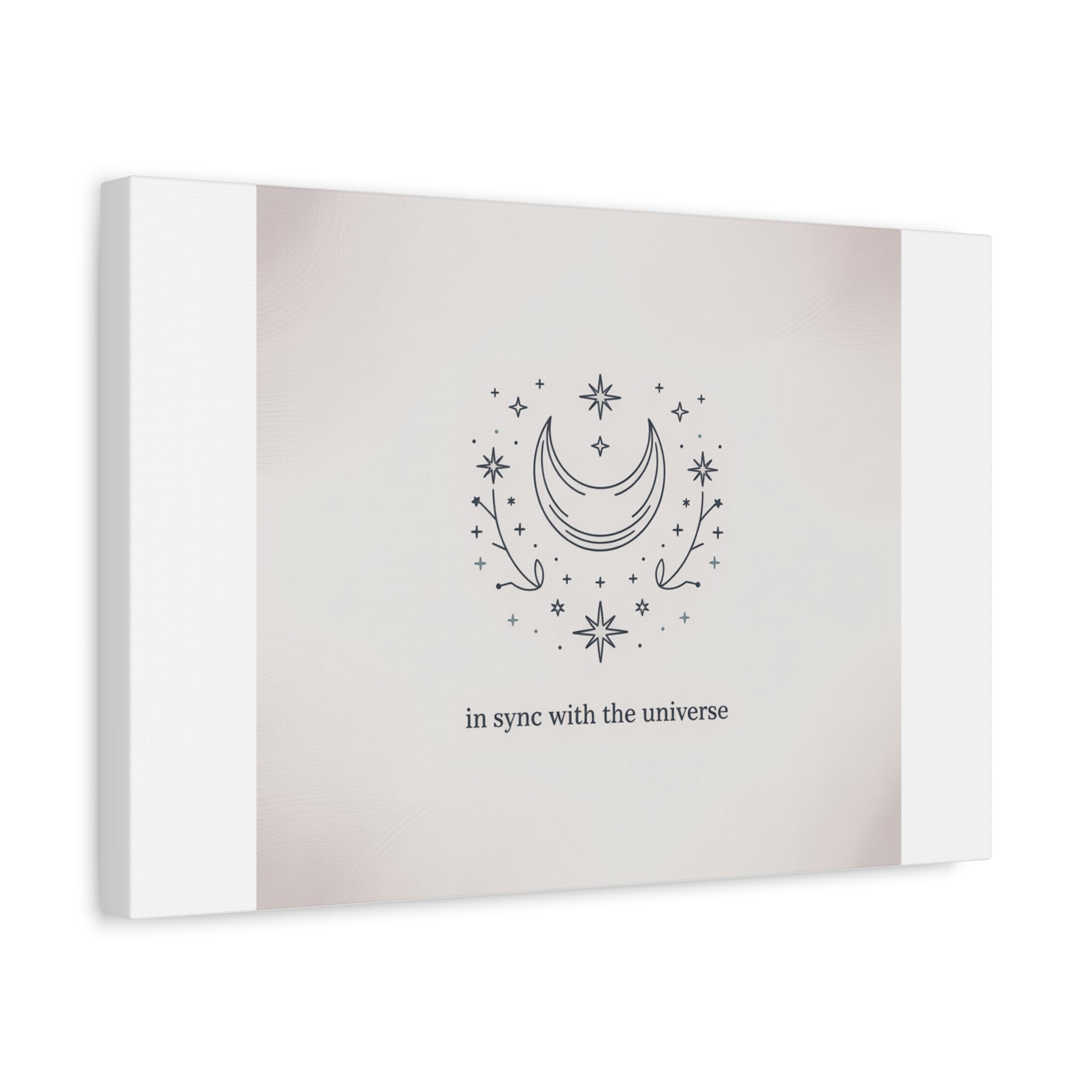 Moon Phases Constellation Art Print, Canvas