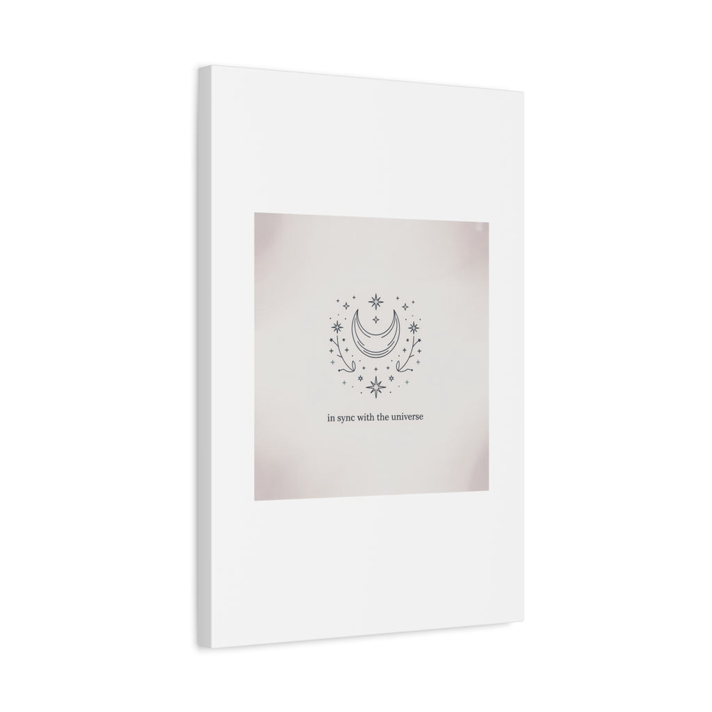 Moon Phases Constellation Art Print, Canvas