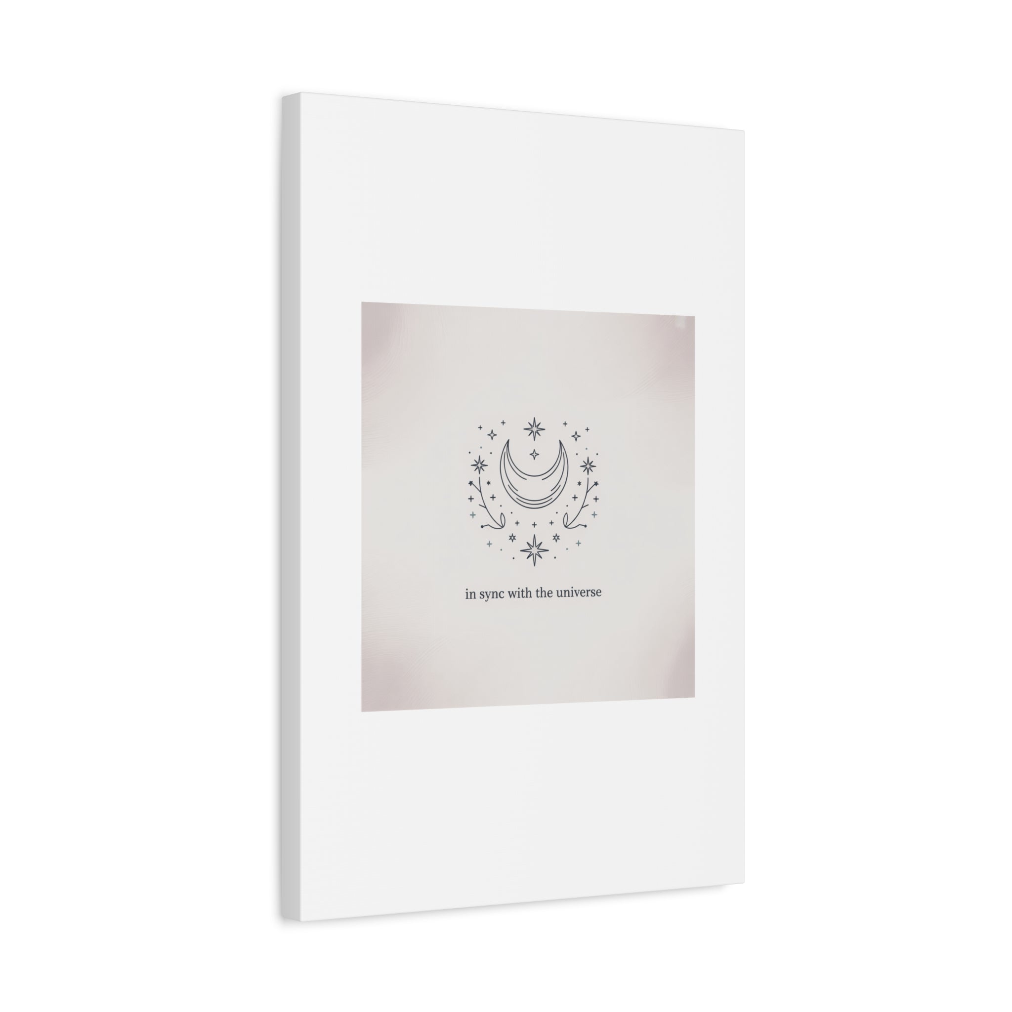 Moon Phases Constellation Art Print, Canvas