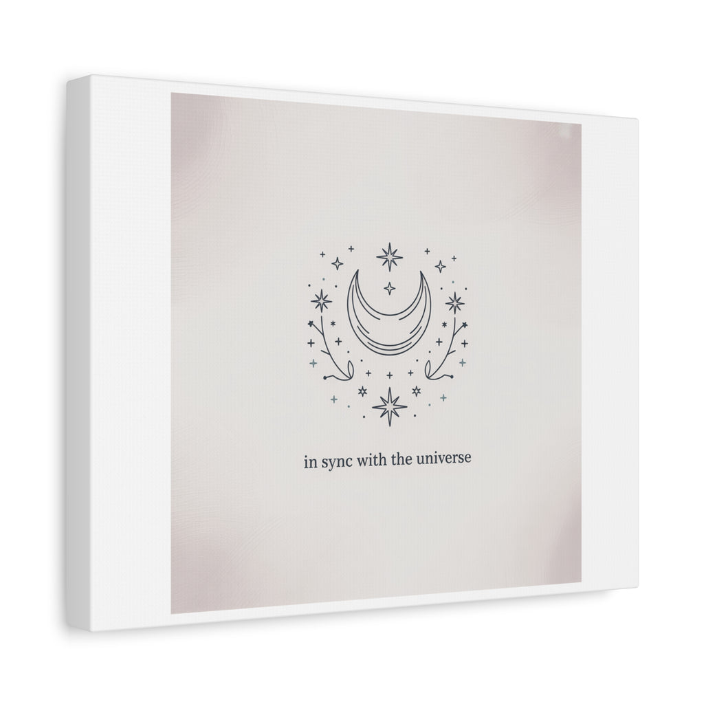 Moon Phases Constellation Art Print, Canvas