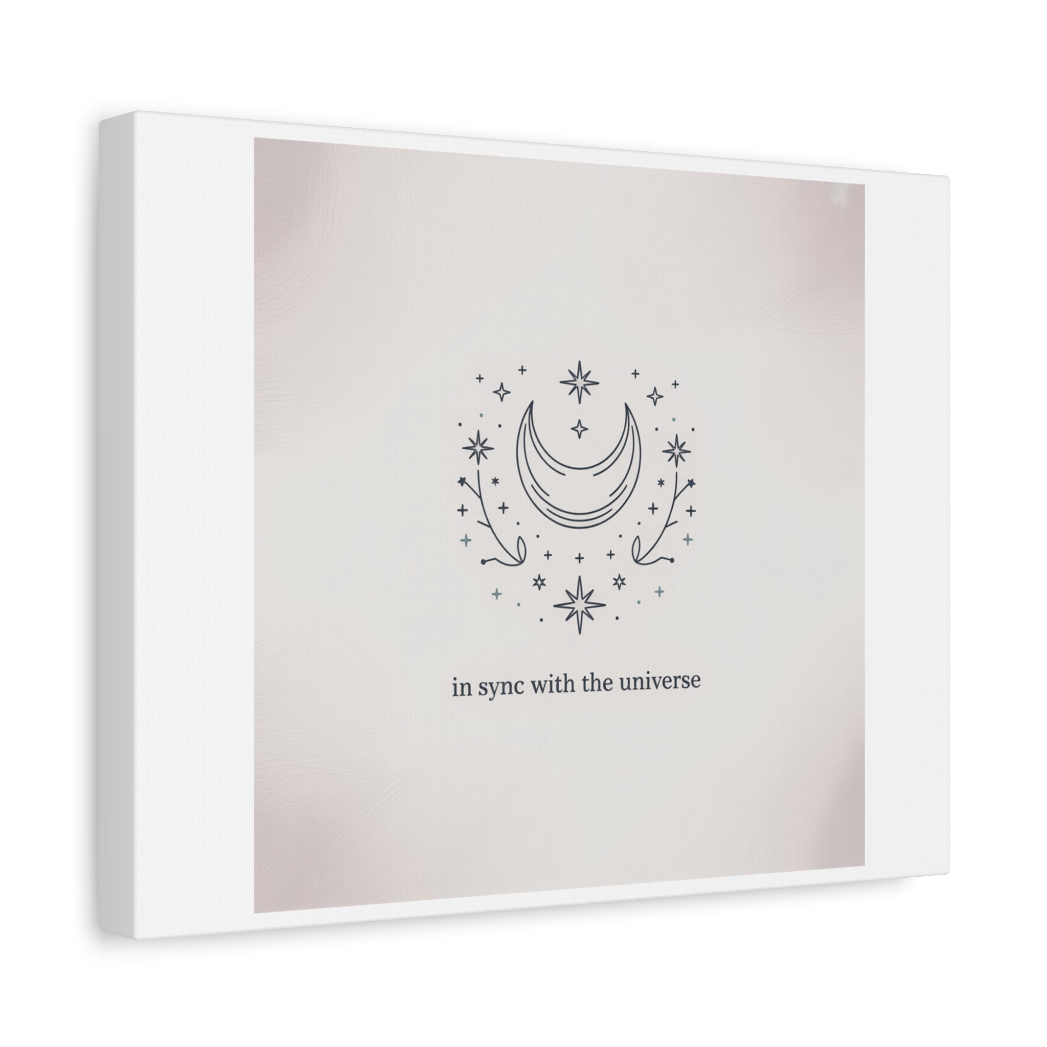 Moon Phases Constellation Art Print, Canvas