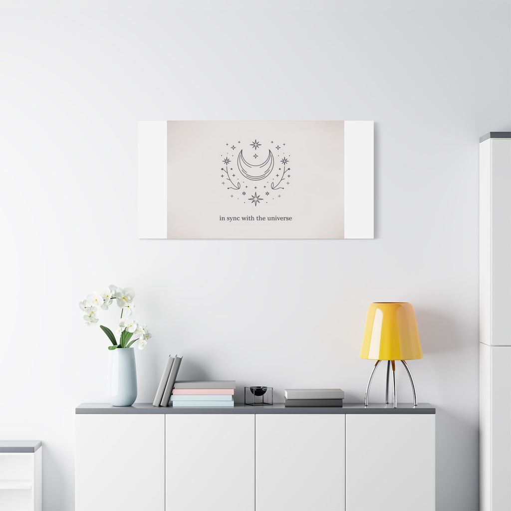 Moon Phases Constellation Art Print, Canvas