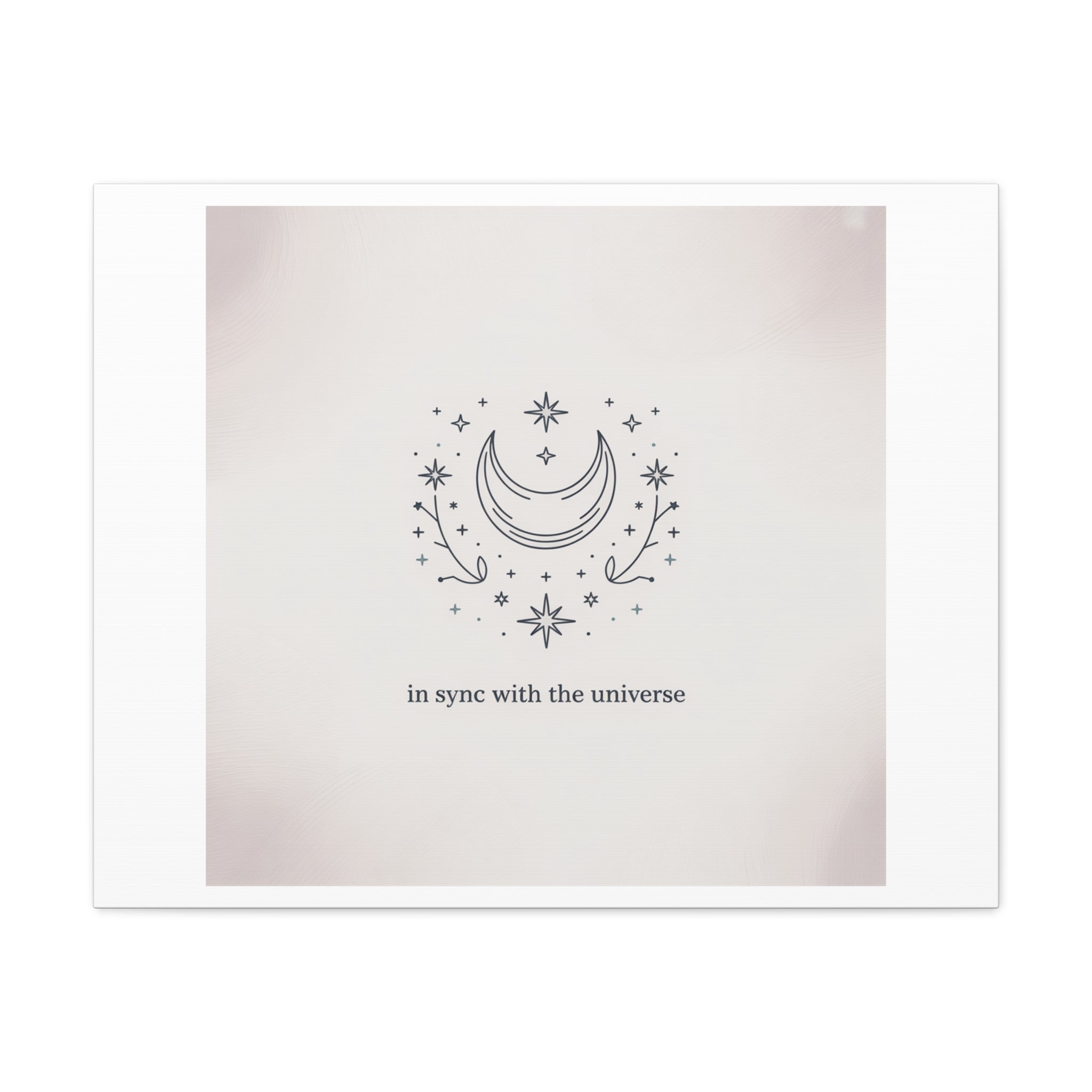 Moon Phases Constellation Art Print, Canvas