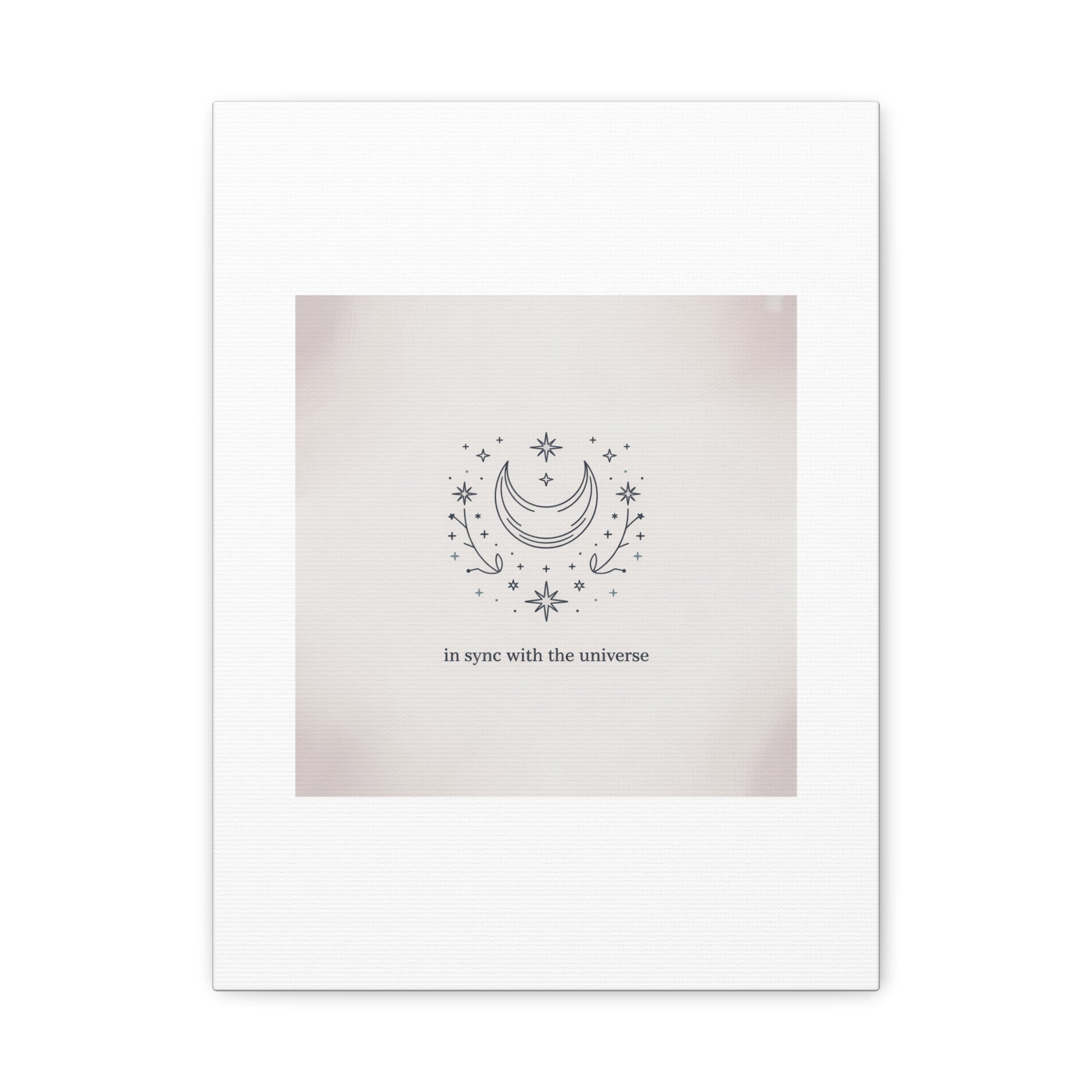 Moon Phases Constellation Art Print, Canvas