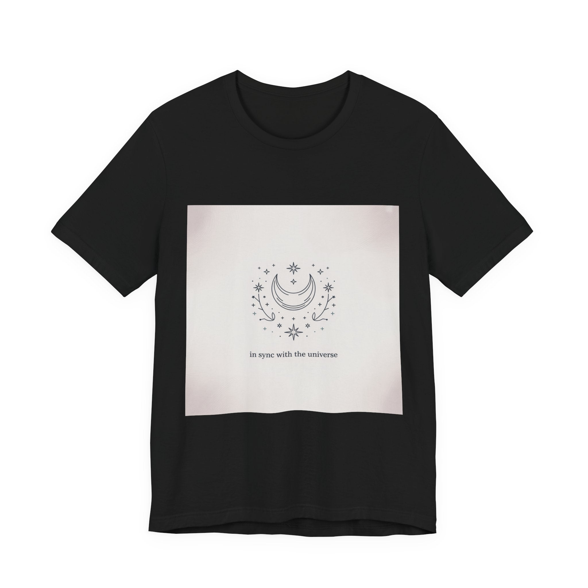 Moon Phase Constellation Tee | Minimal Astrology Design, Celestial Graphic