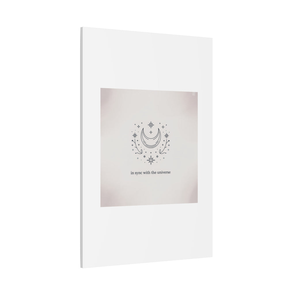 Moon Phases Constellation Art Print, Canvas