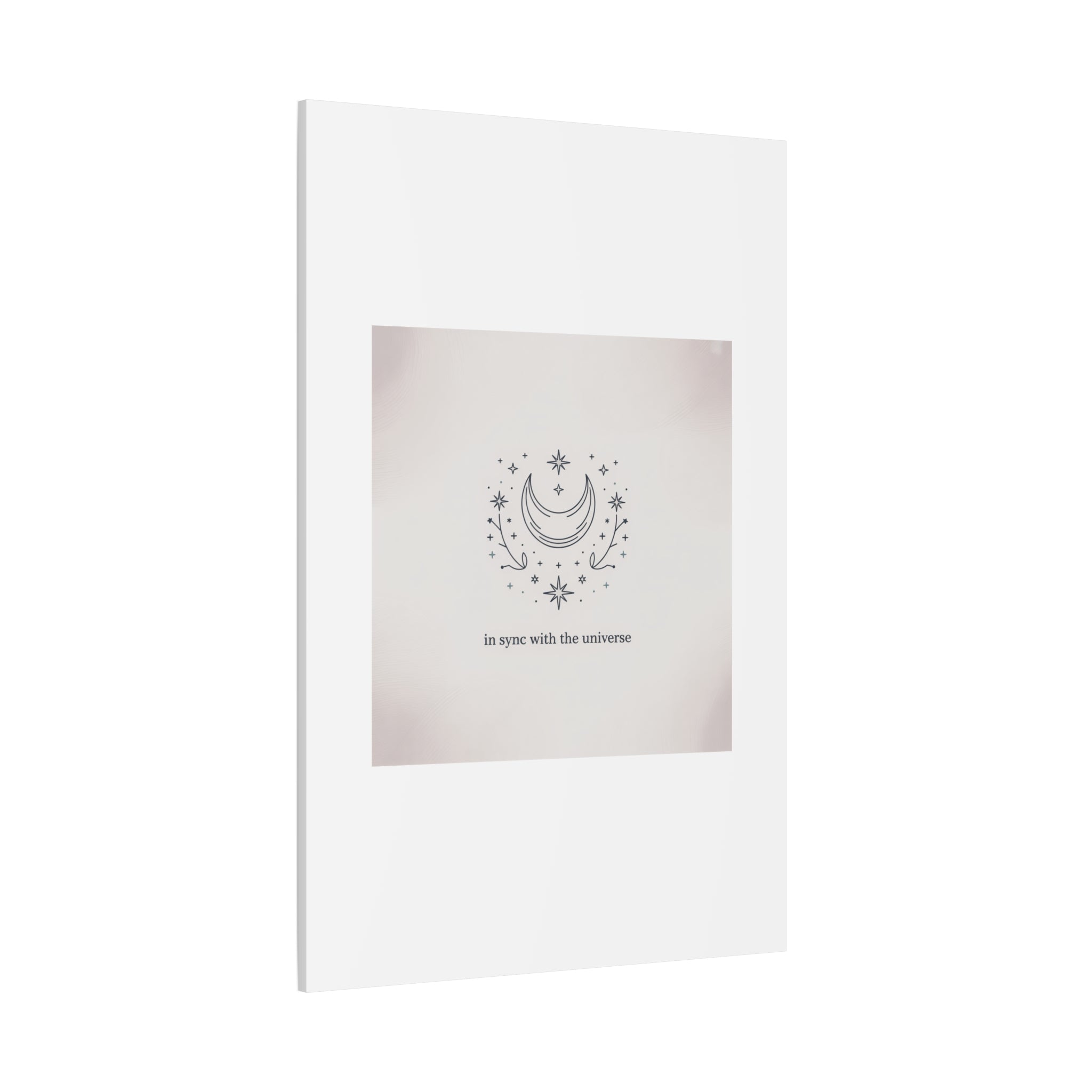 Moon Phases Constellation Art Print, Canvas