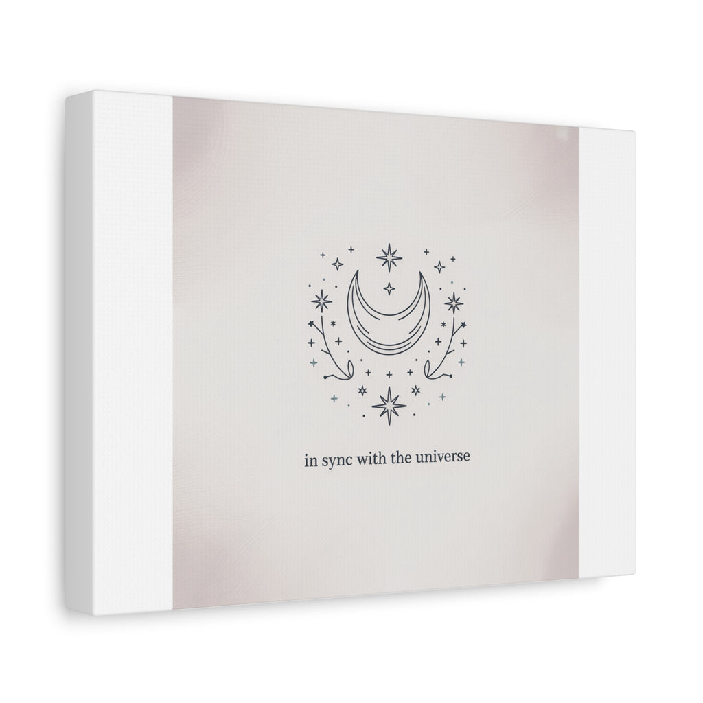 Moon Phases Constellation Art Print, Canvas