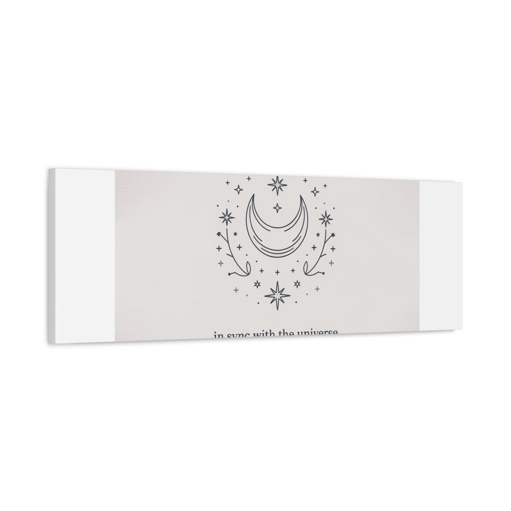 Moon Phases Constellation Art Print, Canvas