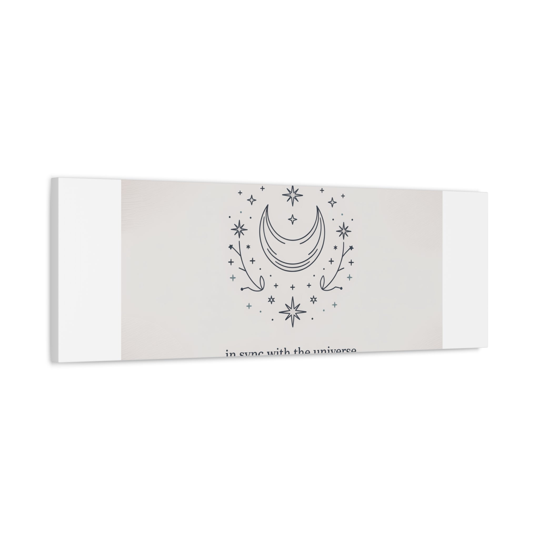 Moon Phases Constellation Art Print, Canvas