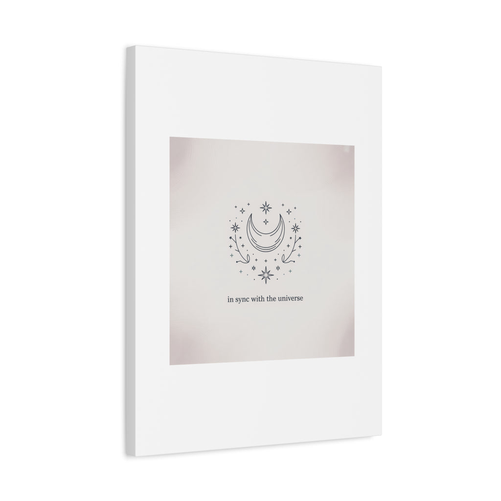 Moon Phases Constellation Art Print, Canvas