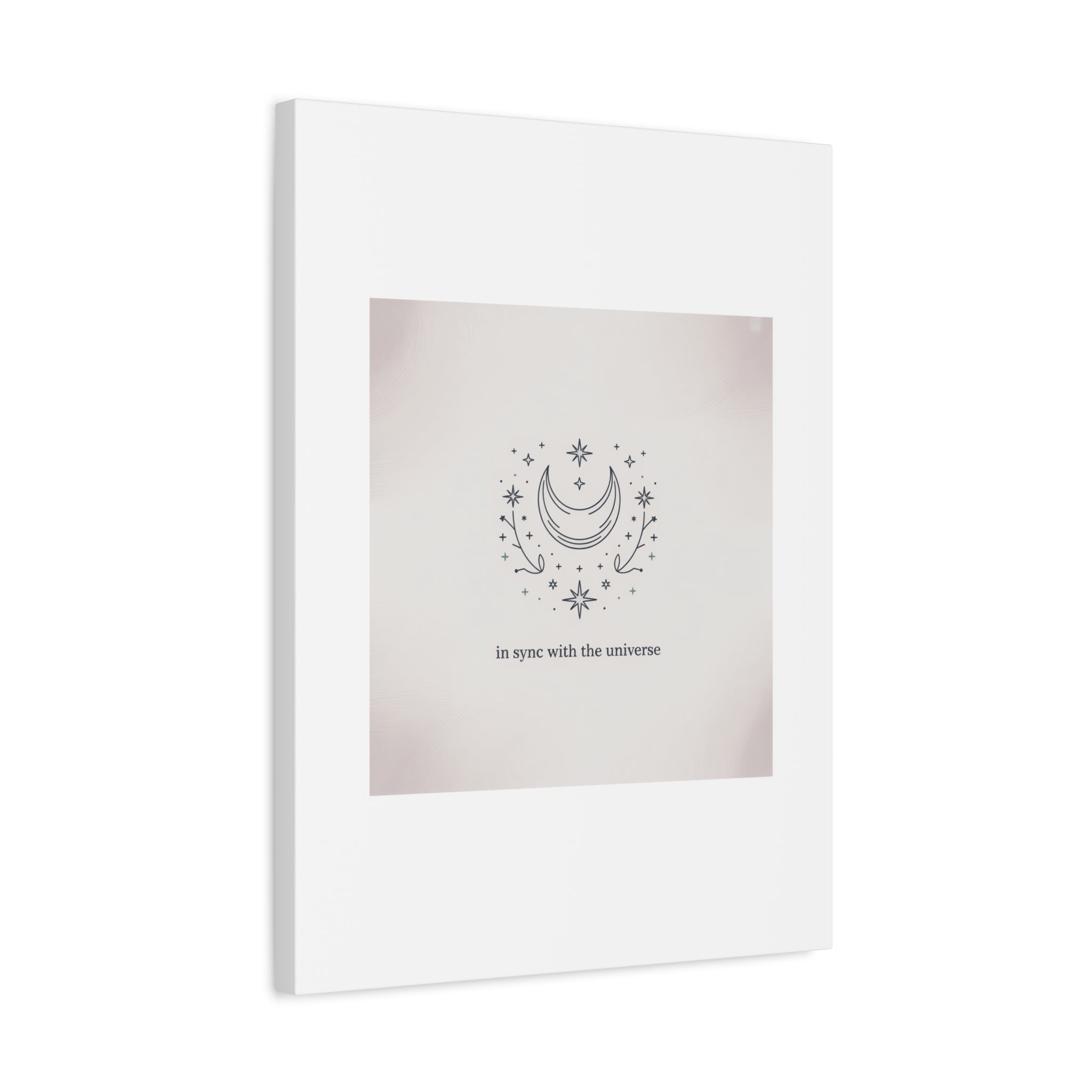 Moon Phases Constellation Art Print, Canvas