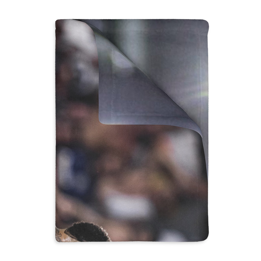 Soccer Star Neymar Photo Blanket — Two-Sided Velveteen Microfiber Throw
