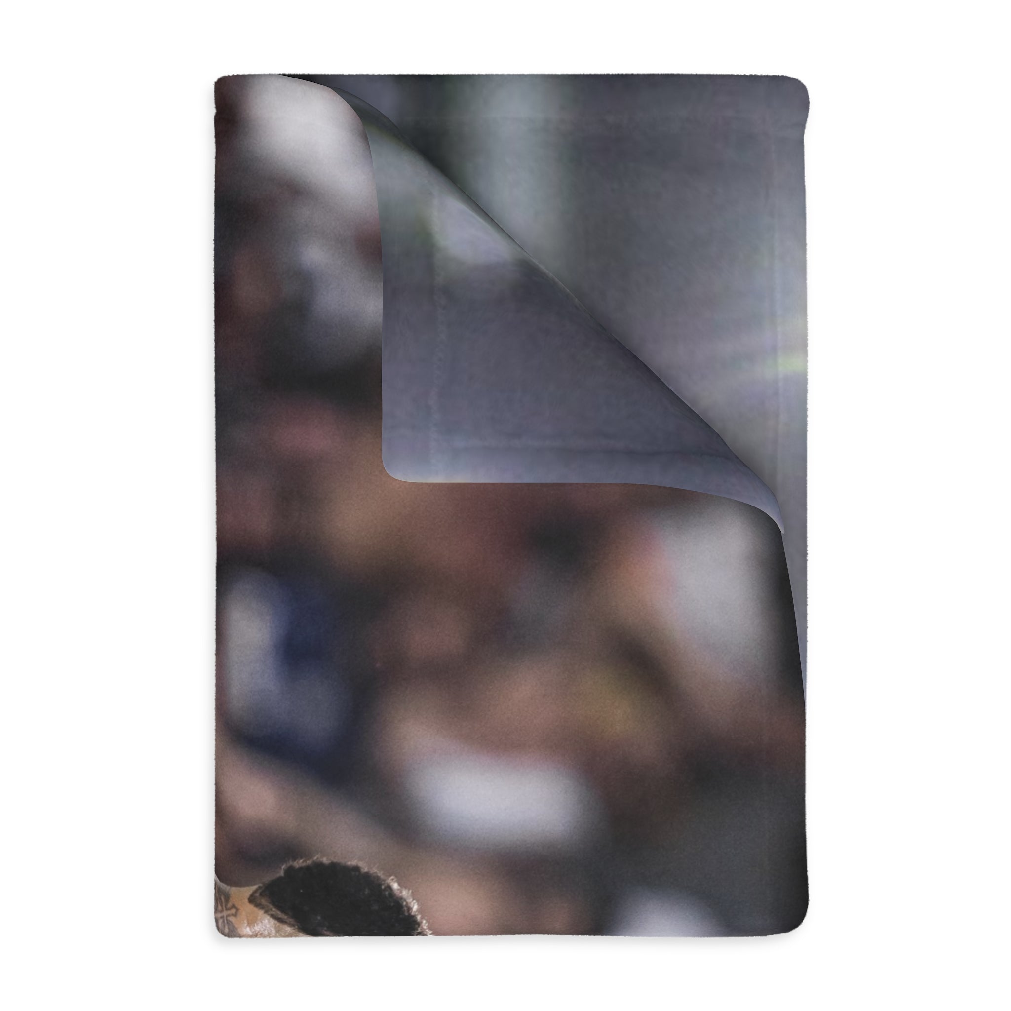 Soccer Star Neymar Photo Blanket — Two-Sided Velveteen Microfiber Throw