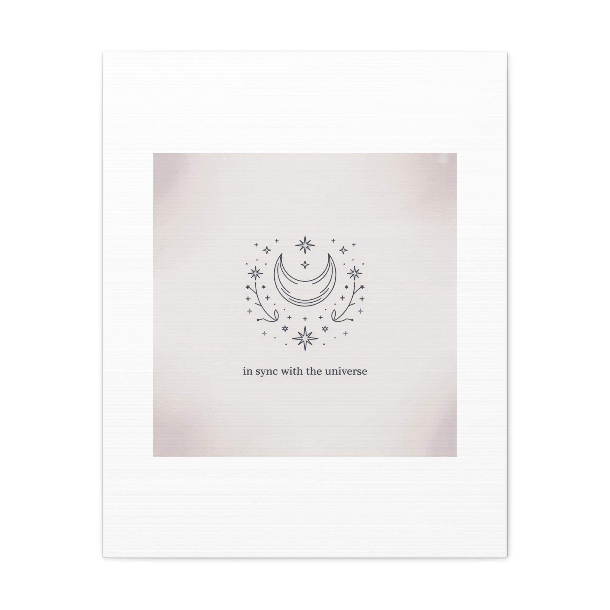 Moon Phases Constellation Art Print, Canvas