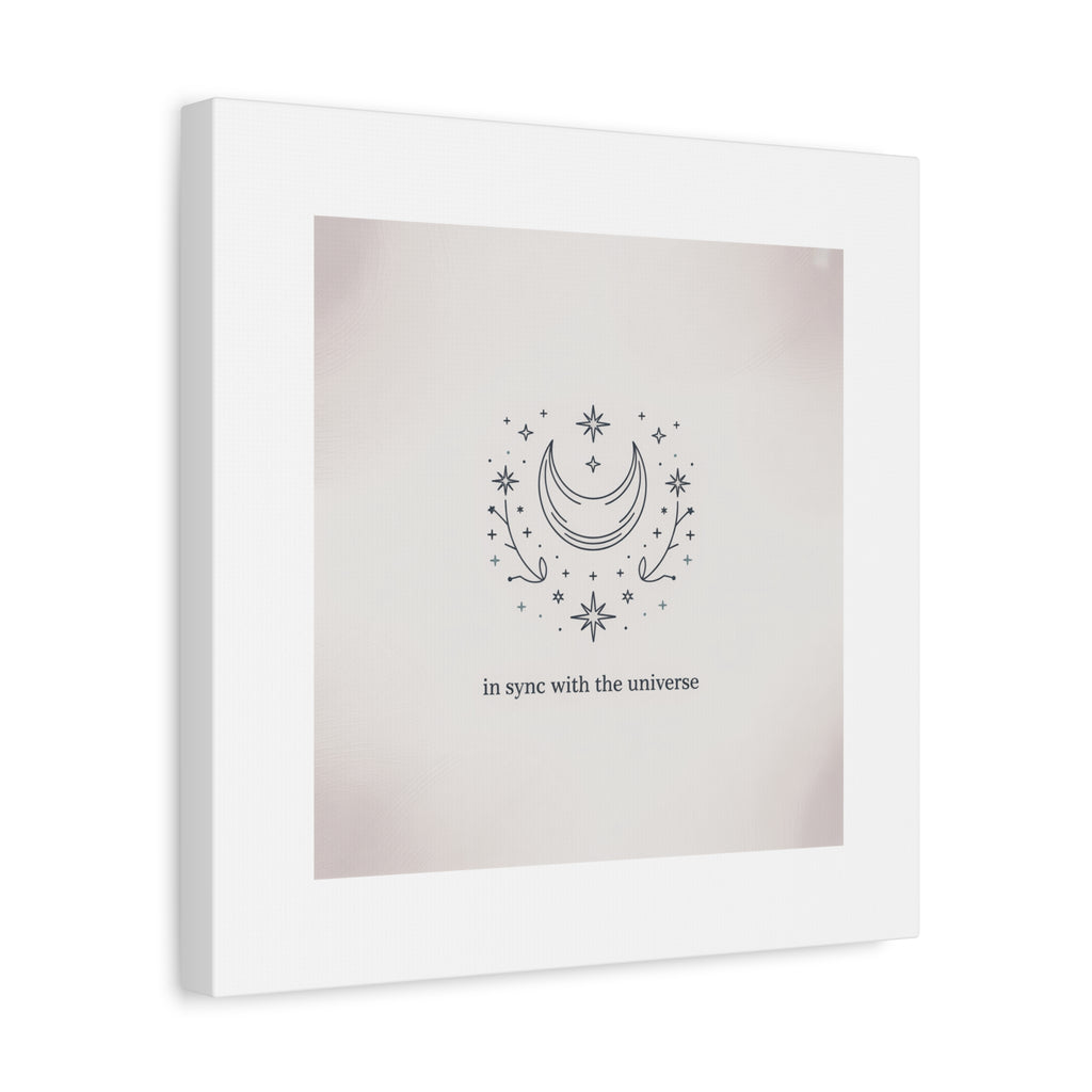 Moon Phases Constellation Art Print, Canvas