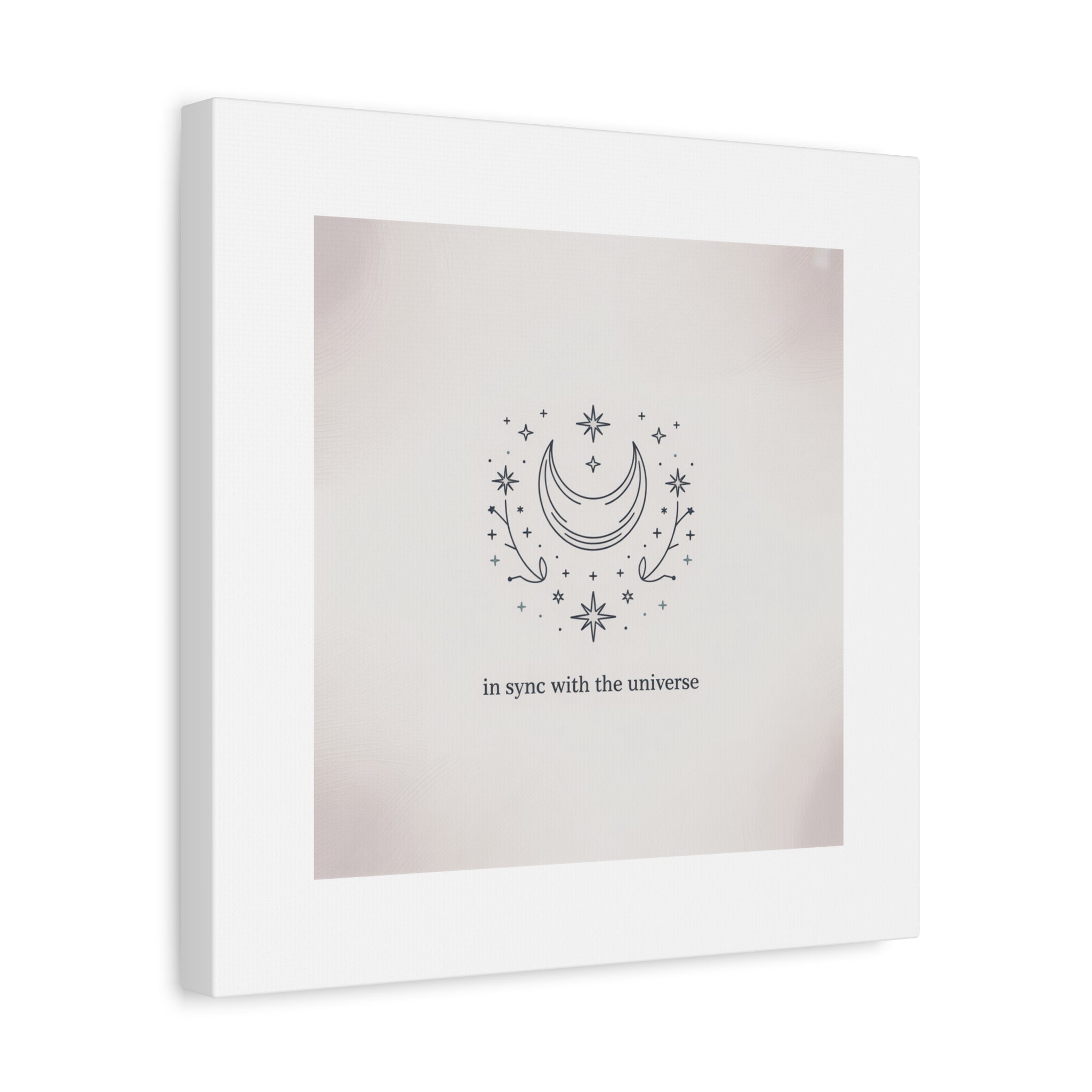 Moon Phases Constellation Art Print, Canvas