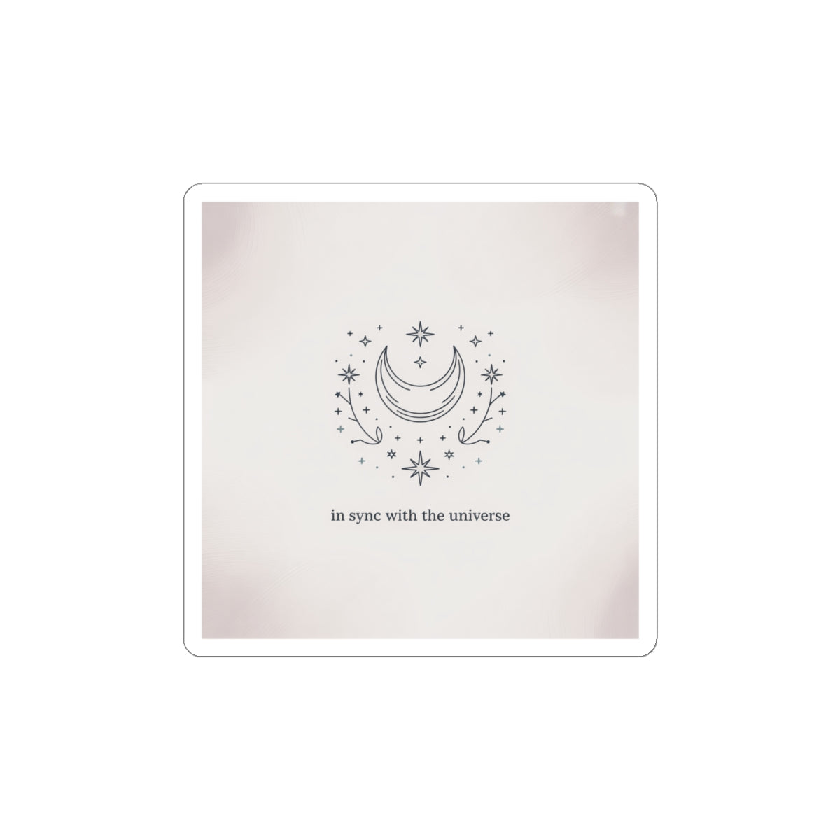 Moon Phases Constellation Sticker | Minimal Astrology Celestial