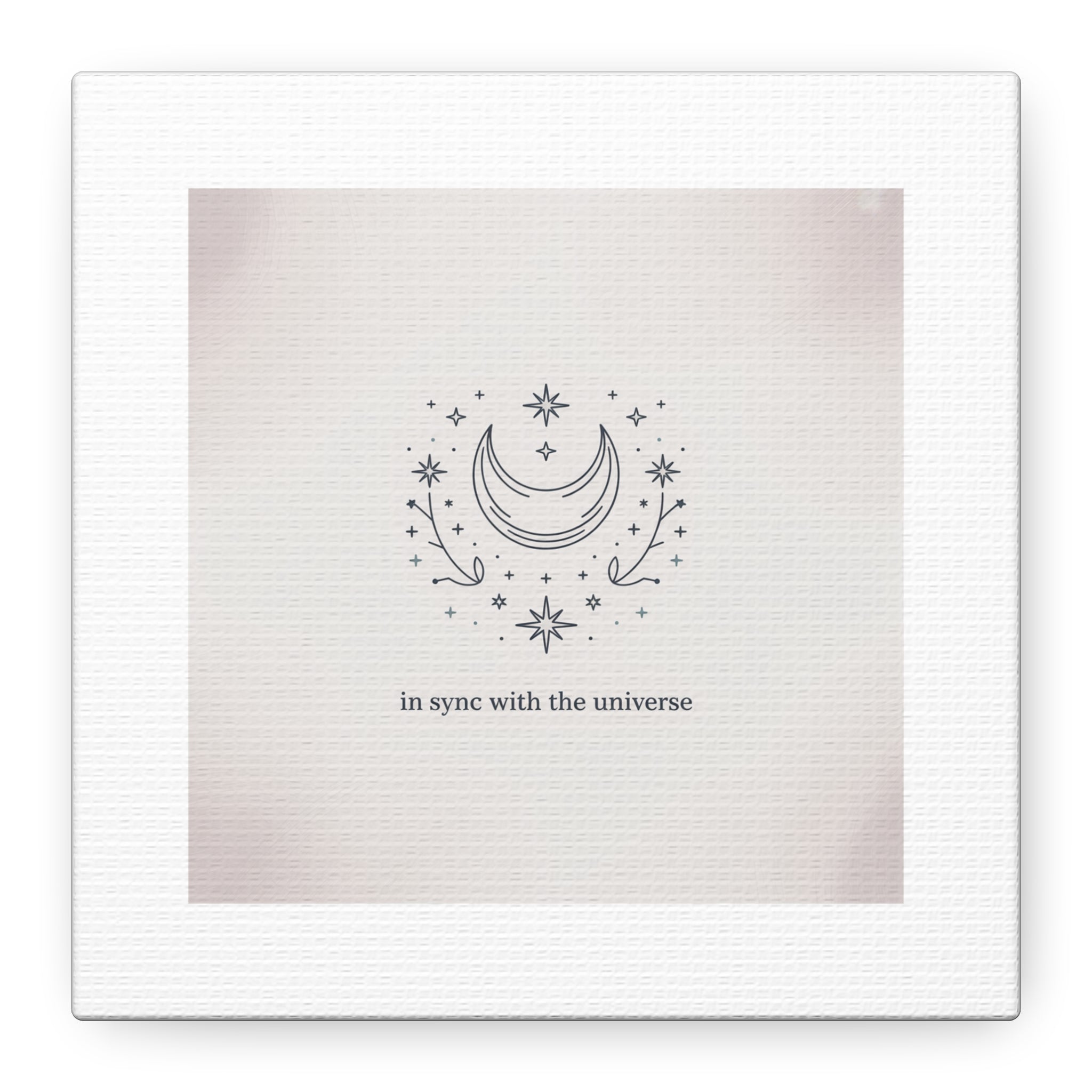 Moon Phases Constellation Art Print, Canvas