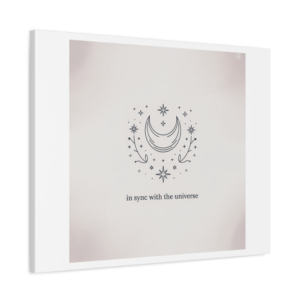 Moon Phases Constellation Art Print, Canvas