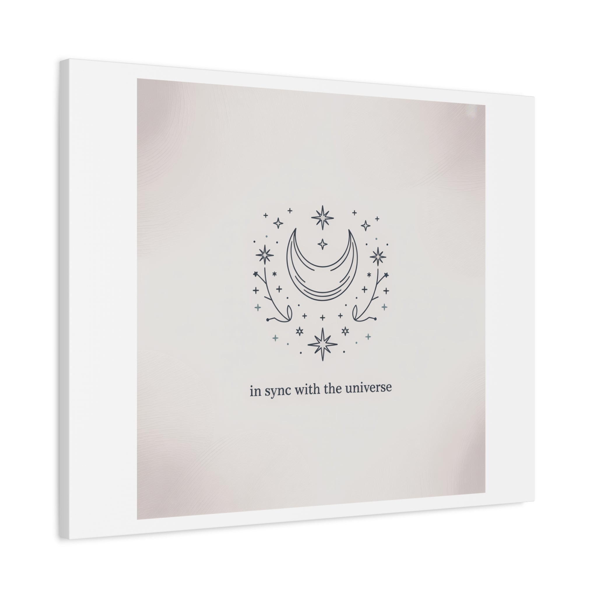 Moon Phases Constellation Art Print, Canvas