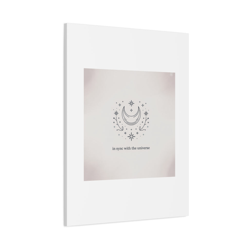 Moon Phases Constellation Art Print, Canvas