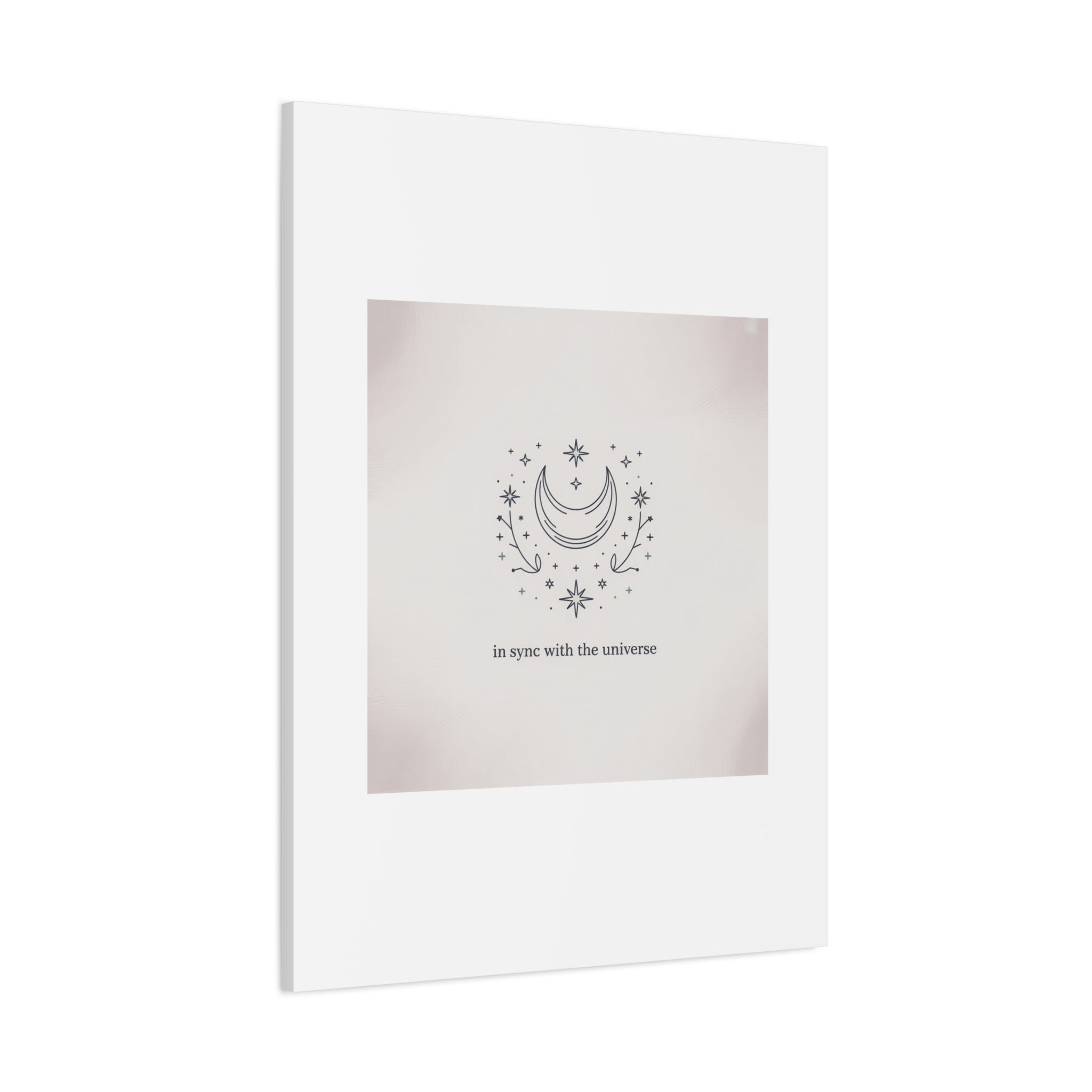 Moon Phases Constellation Art Print, Canvas