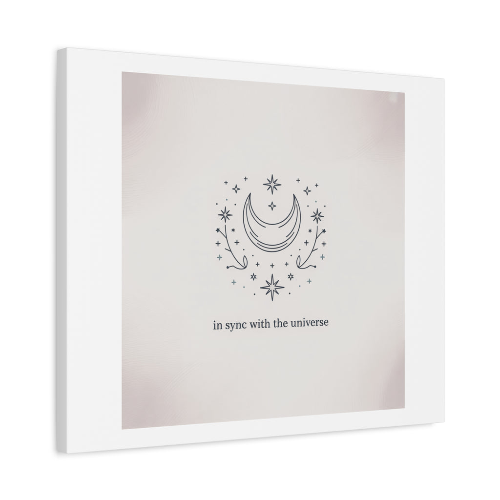 Moon Phases Constellation Art Print, Canvas