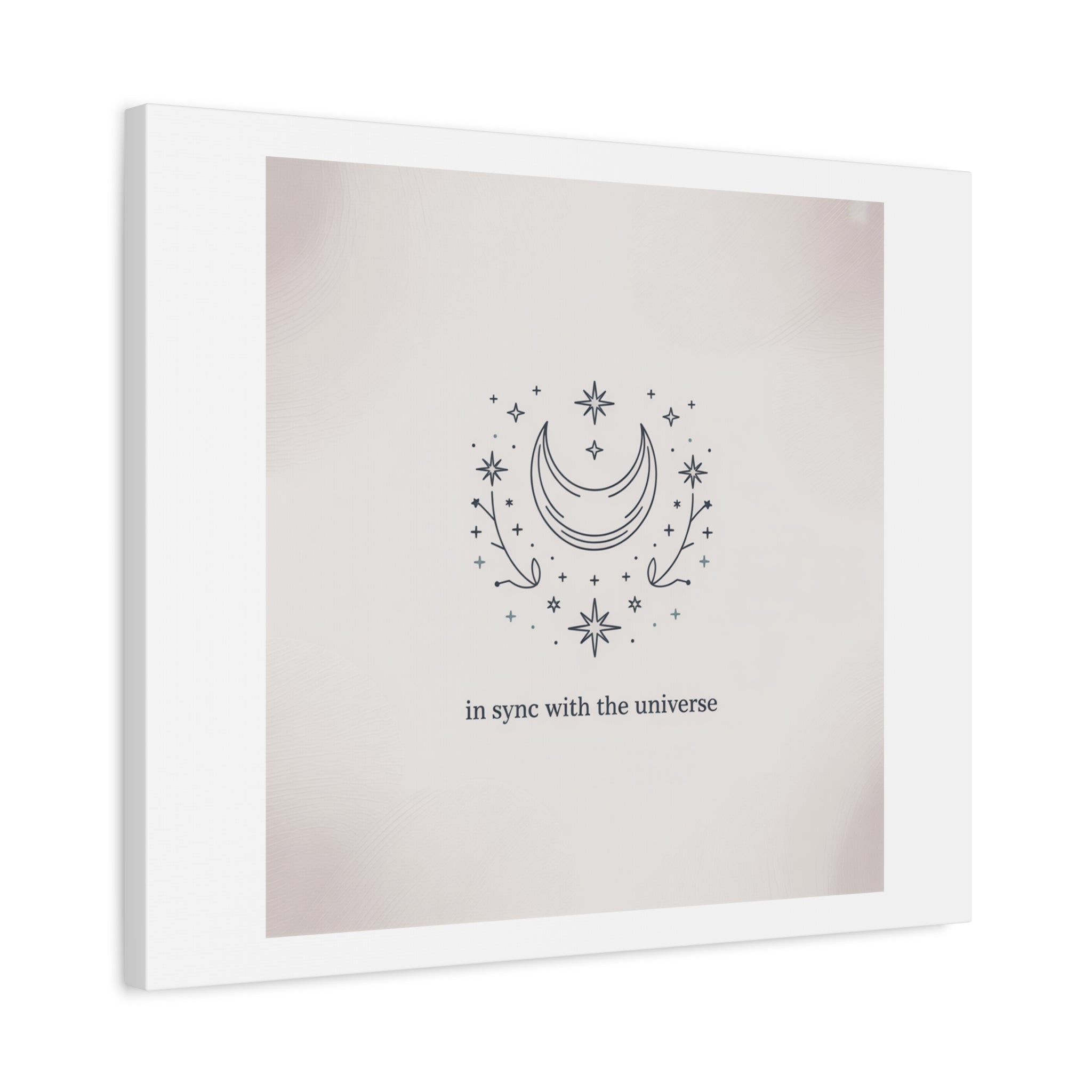 Moon Phases Constellation Art Print, Canvas