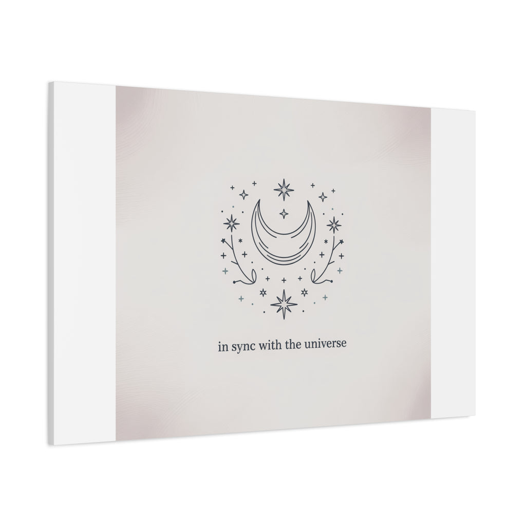 Moon Phases Constellation Art Print, Canvas