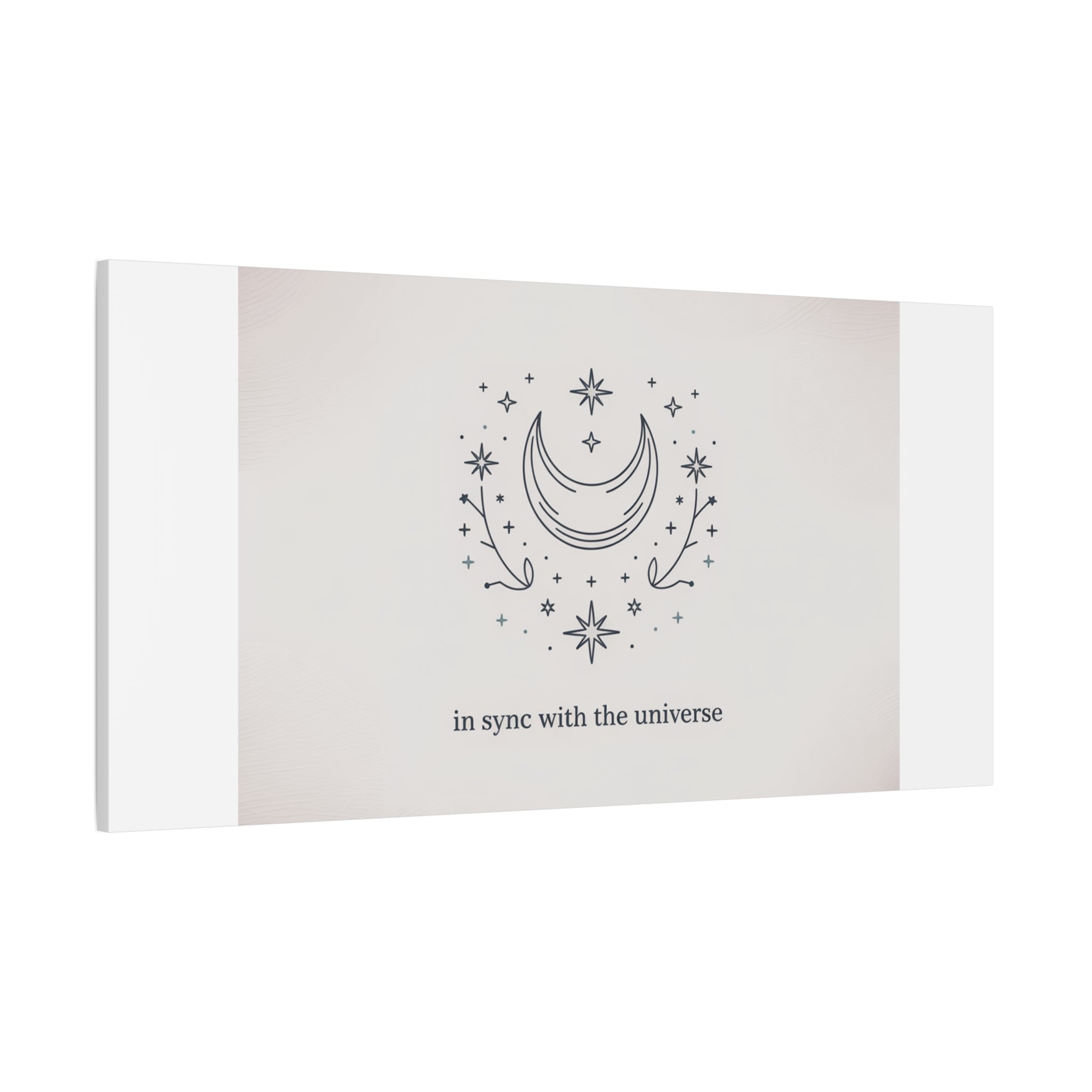 Moon Phases Constellation Art Print, Canvas