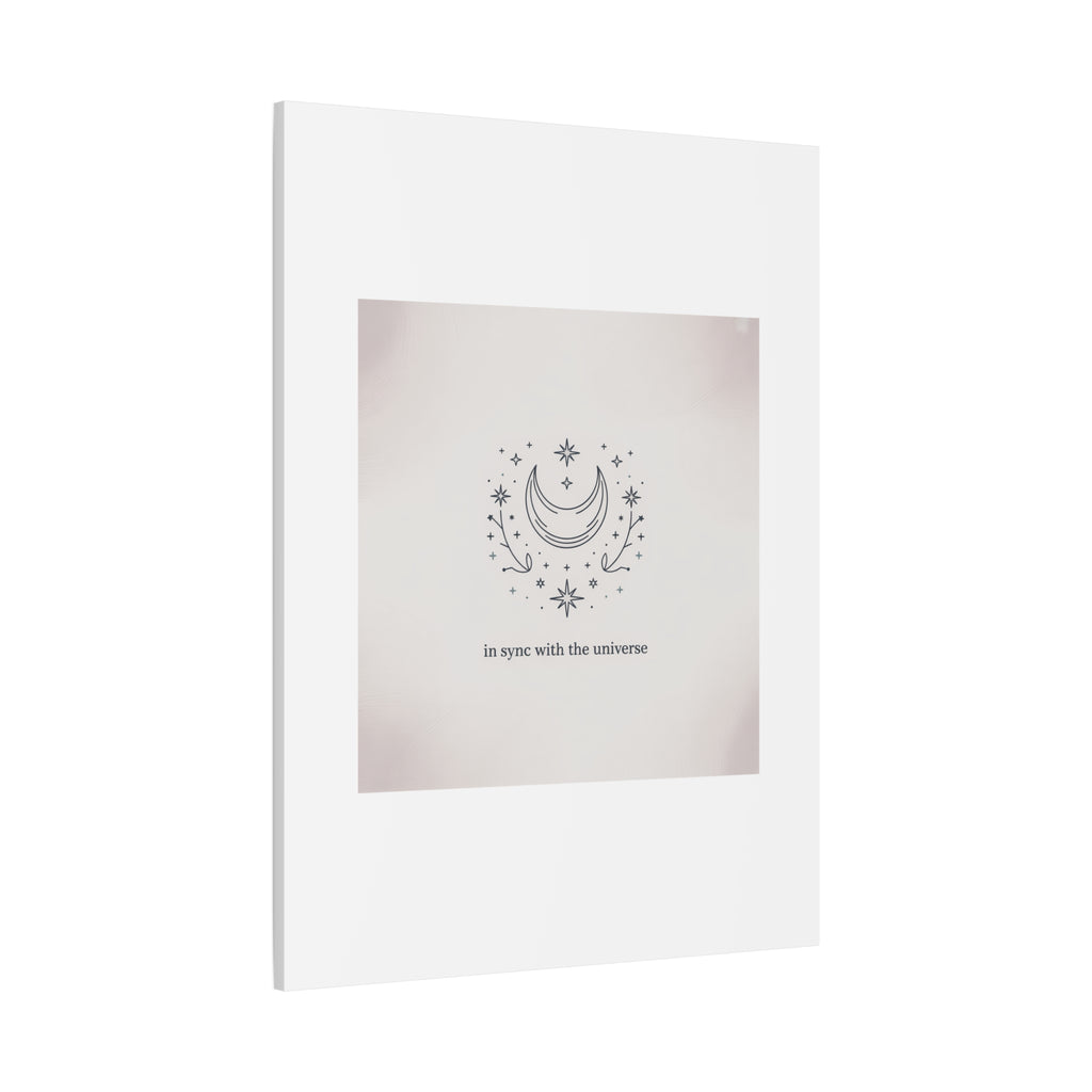 Moon Phases Constellation Art Print, Canvas