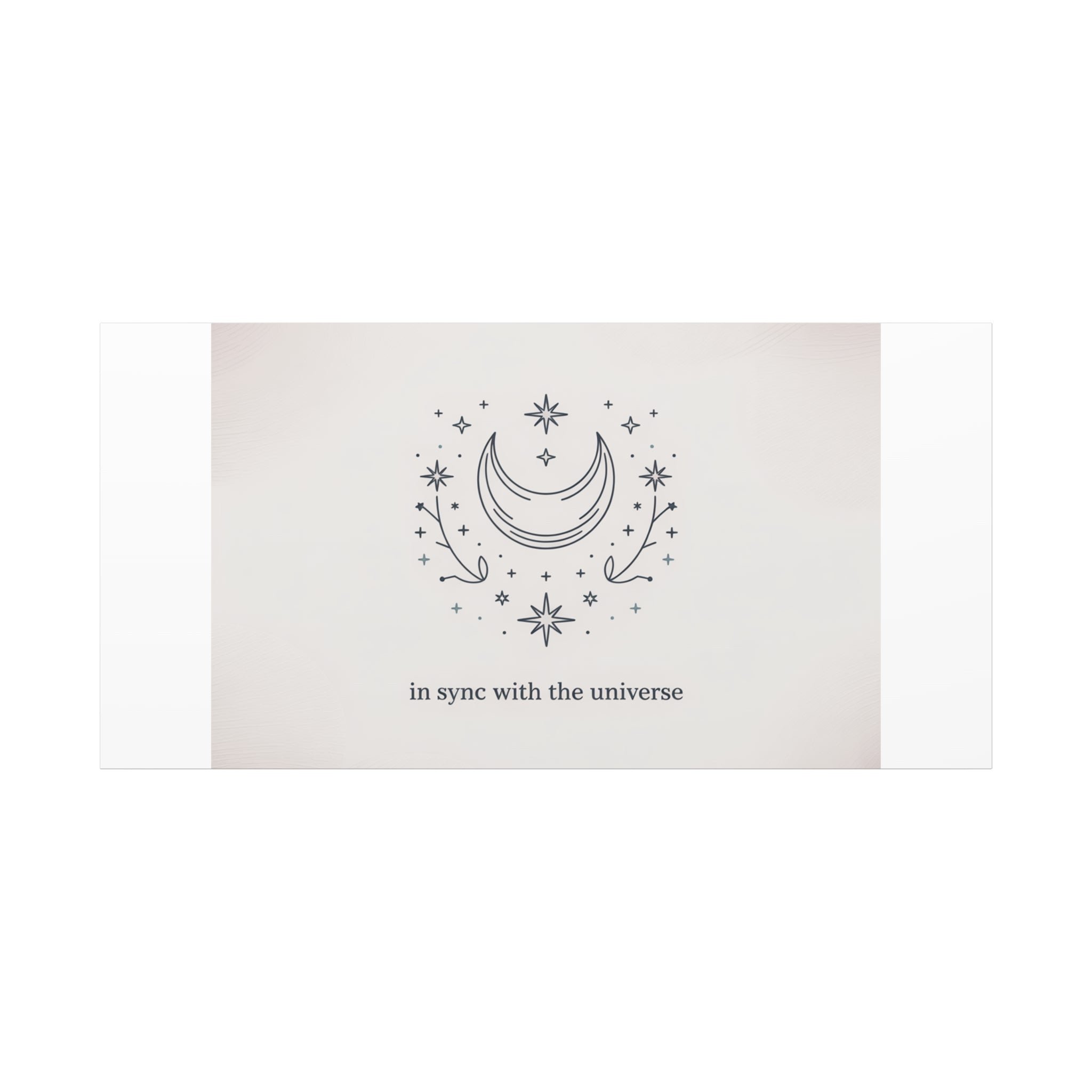 Moon Phases Constellation Art Print, Canvas