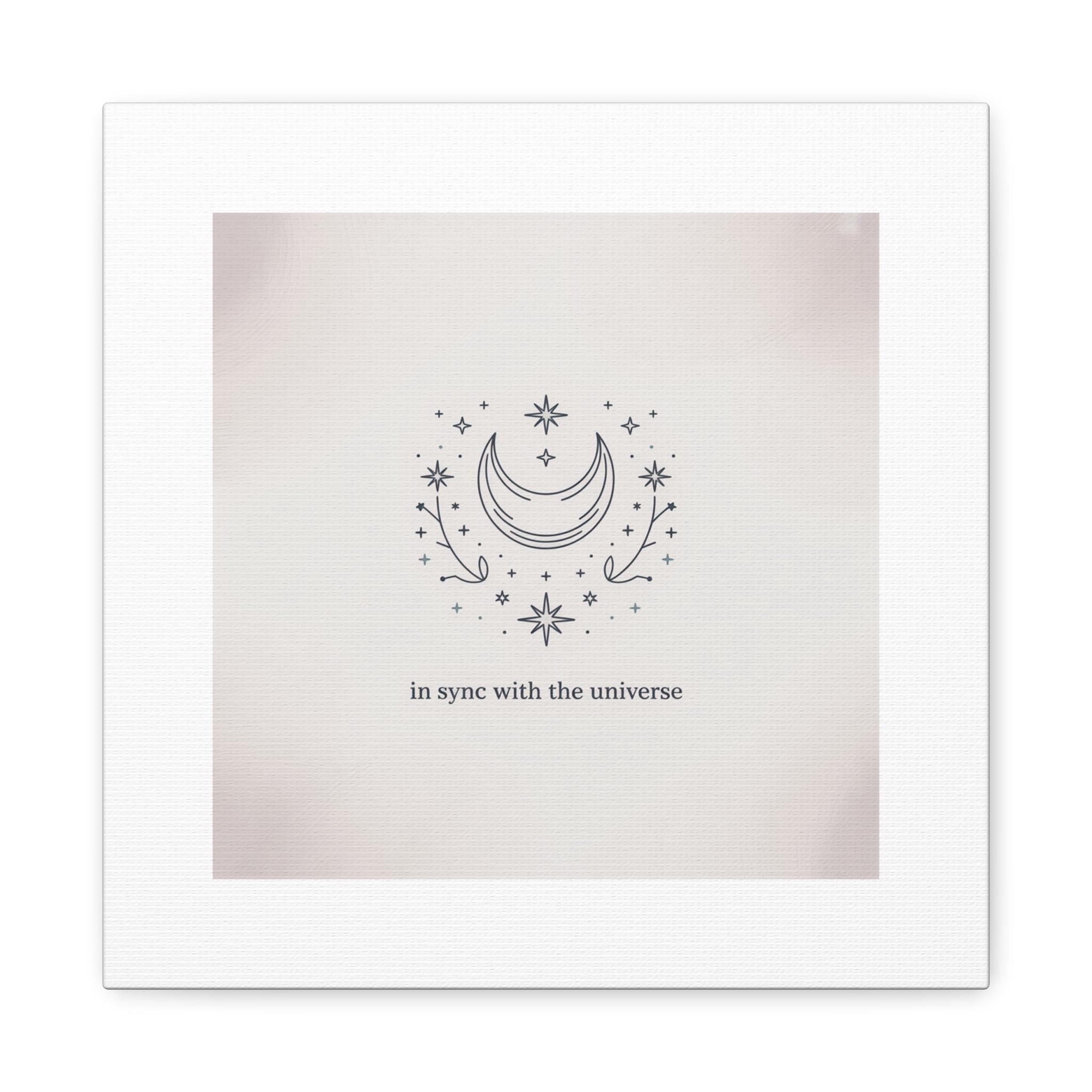 Moon Phases Constellation Art Print, Canvas