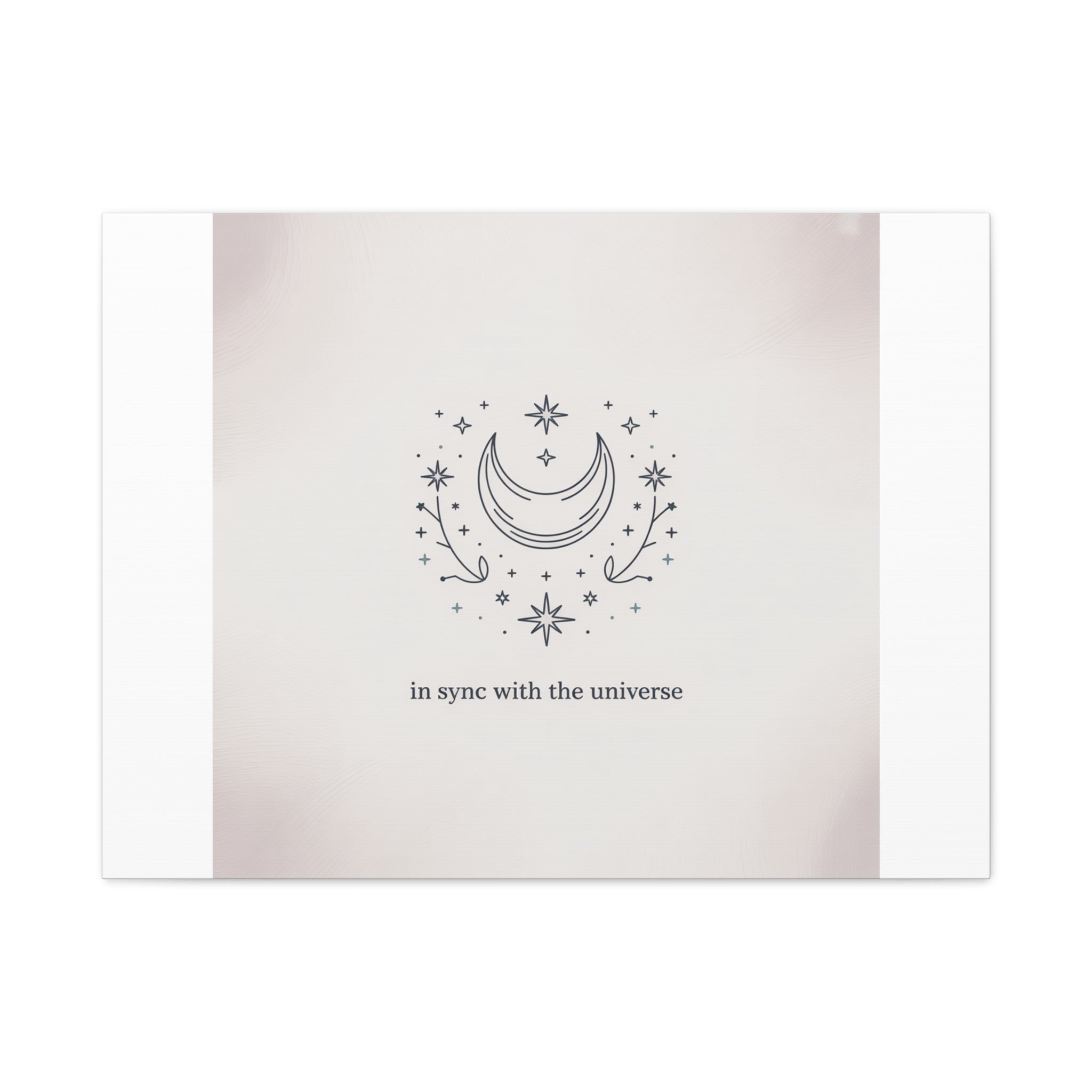 Moon Phases Constellation Art Print, Canvas