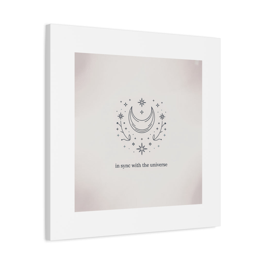 Moon Phases Constellation Art Print, Canvas