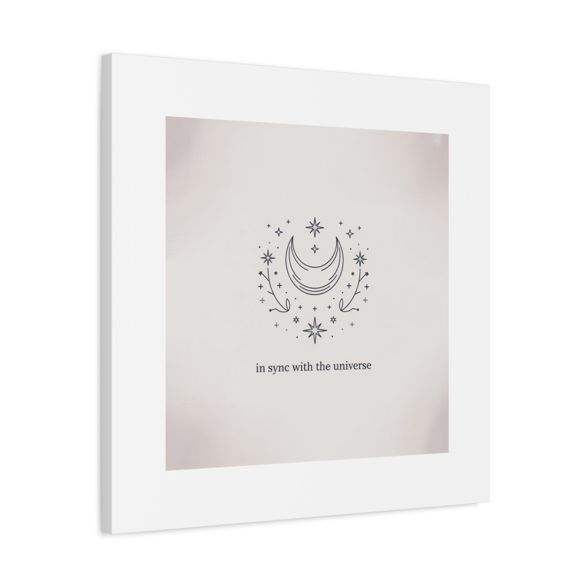 Moon Phases Constellation Art Print, Canvas