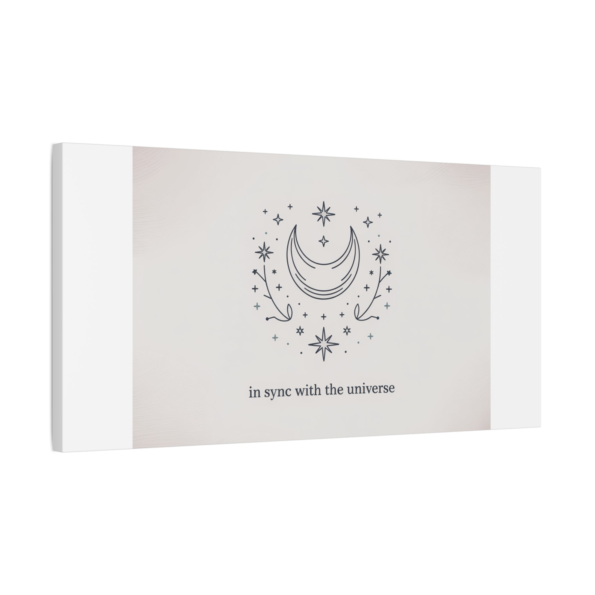 Moon Phases Constellation Art Print, Canvas