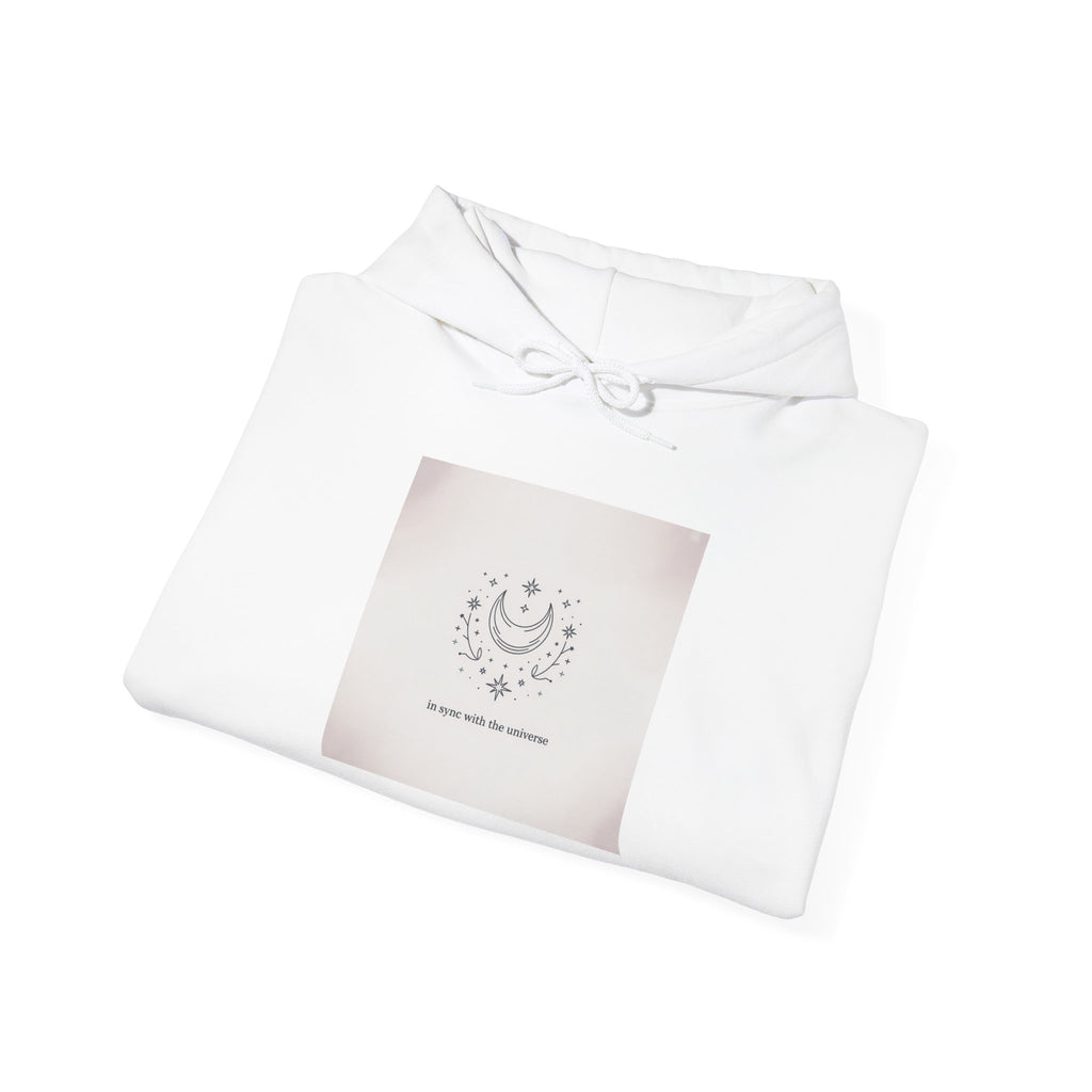 Minimal Moon Phase Hoodie | Celestial Constellation Graphic, Astrology Minimalism