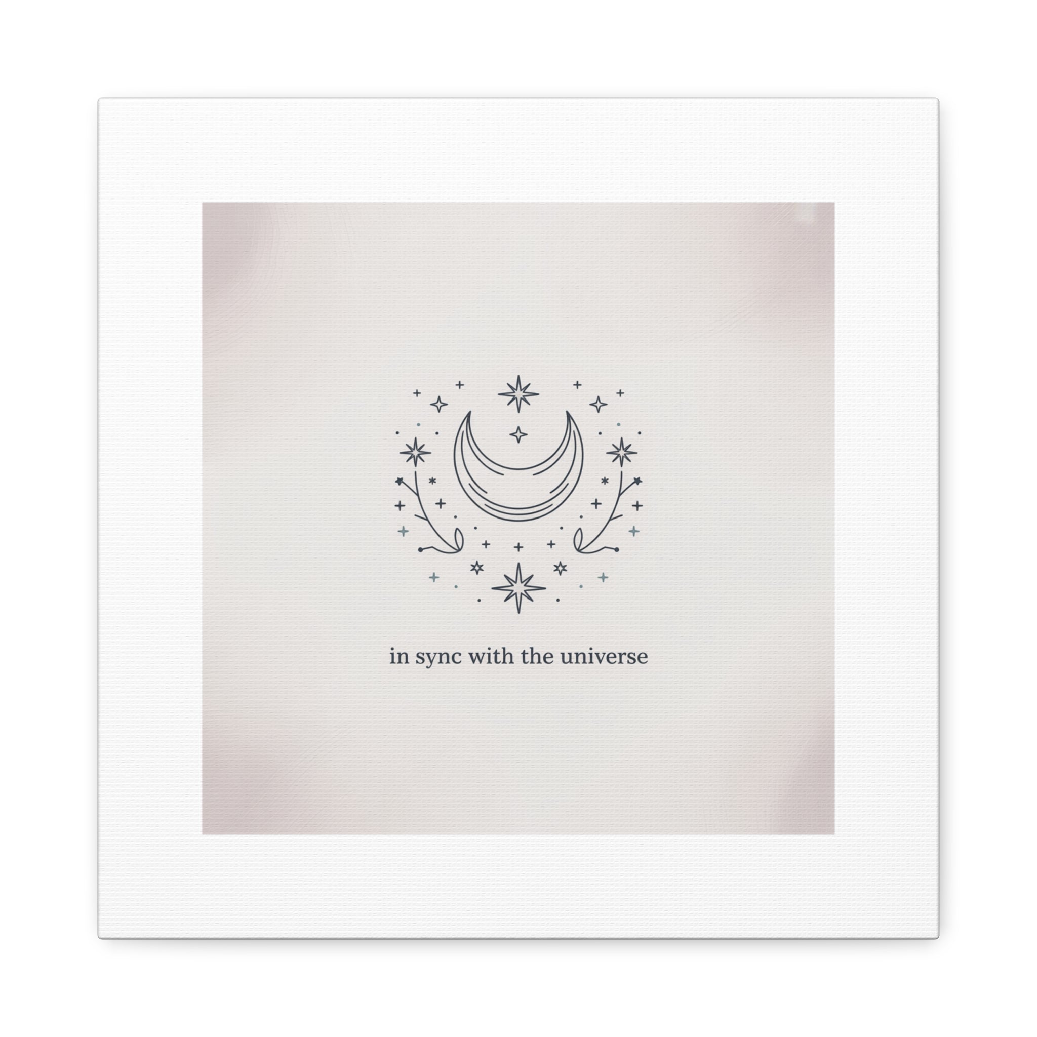 Moon Phases Constellation Art Print, Canvas