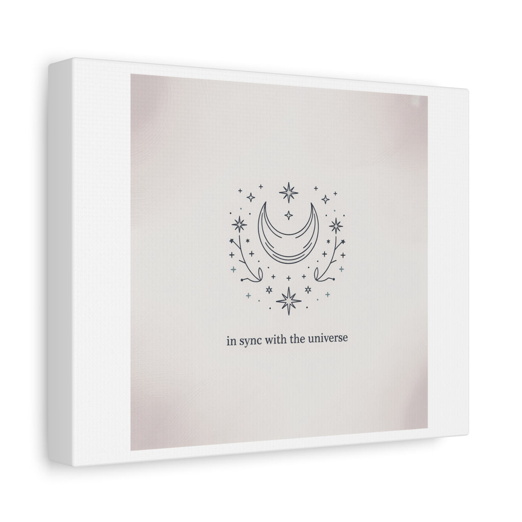 Moon Phases Constellation Art Print, Canvas