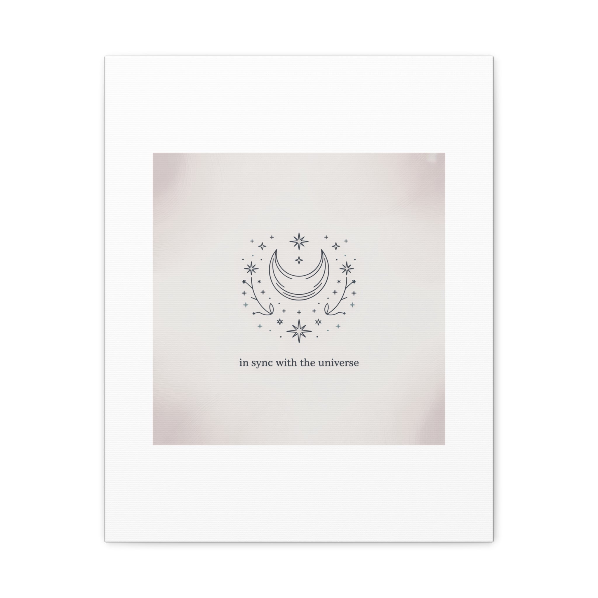 Moon Phases Constellation Art Print, Canvas