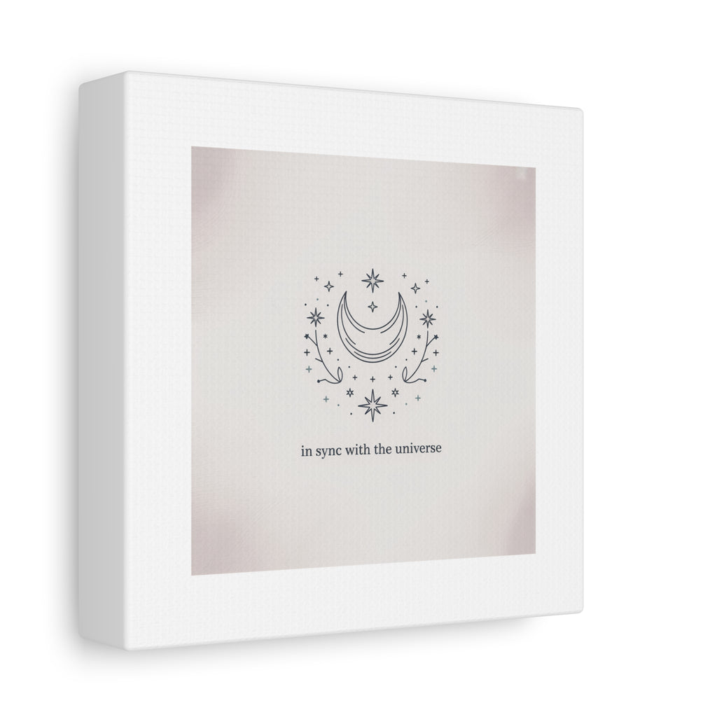 Moon Phases Constellation Art Print, Canvas