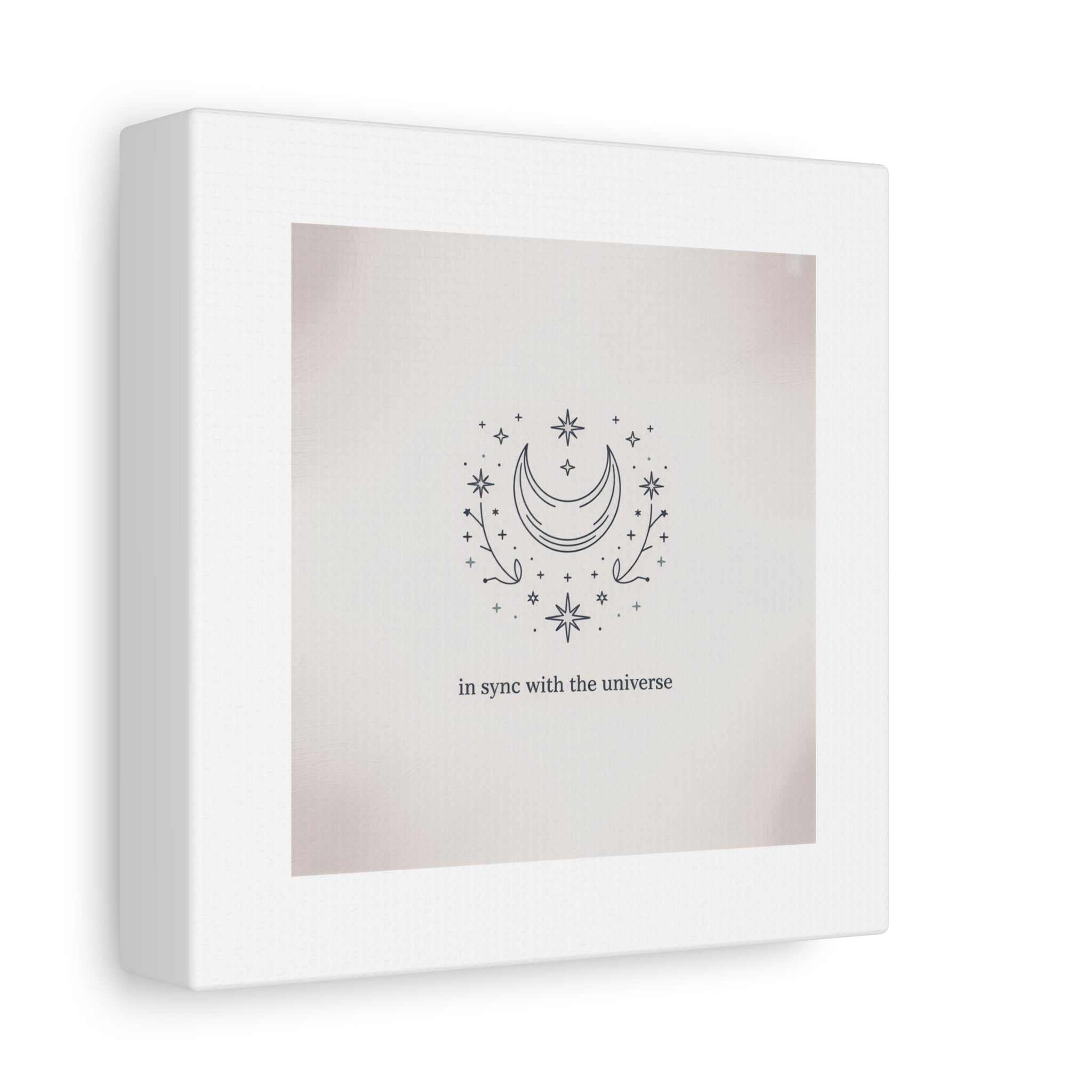 Moon Phases Constellation Art Print, Canvas