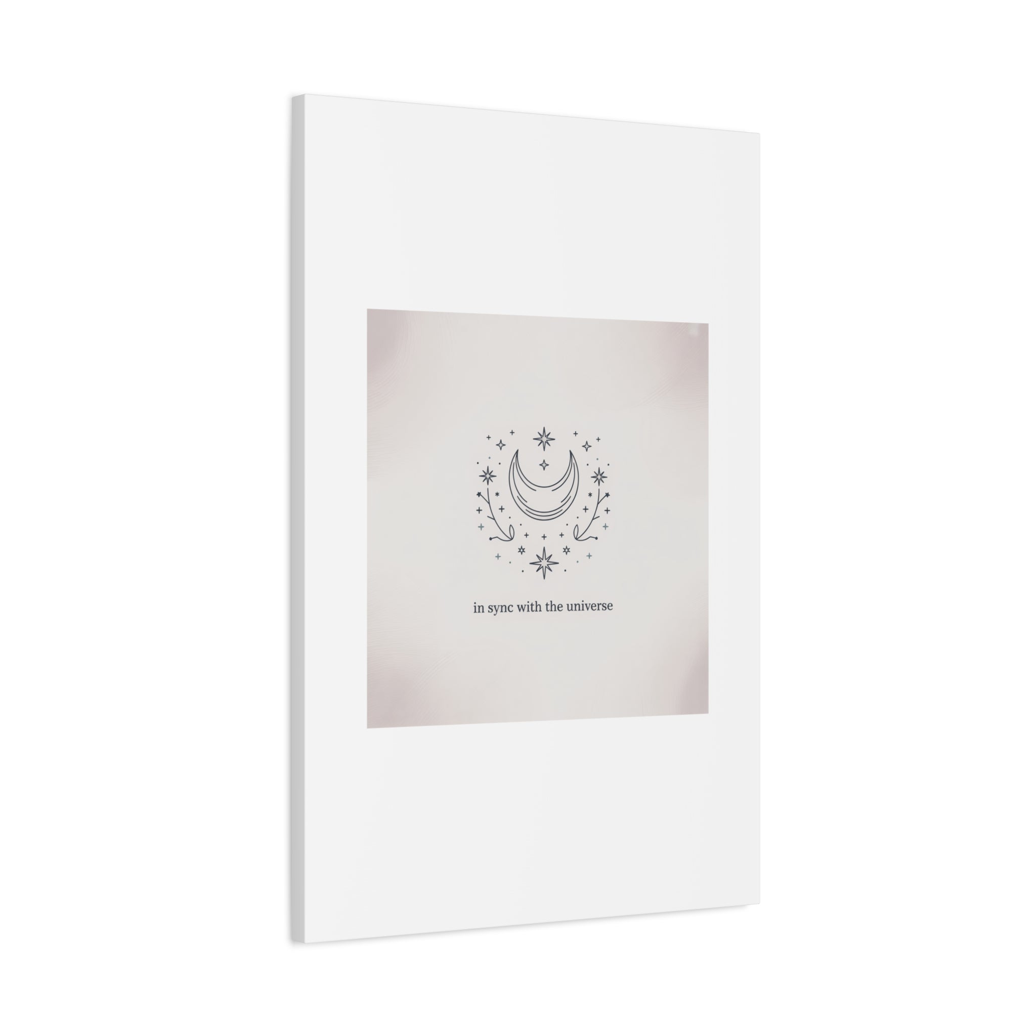 Moon Phases Constellation Art Print, Canvas