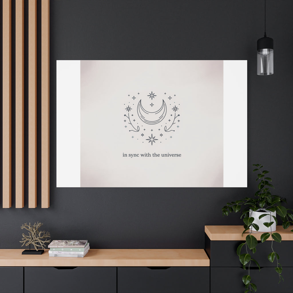 Moon Phases Constellation Art Print, Canvas