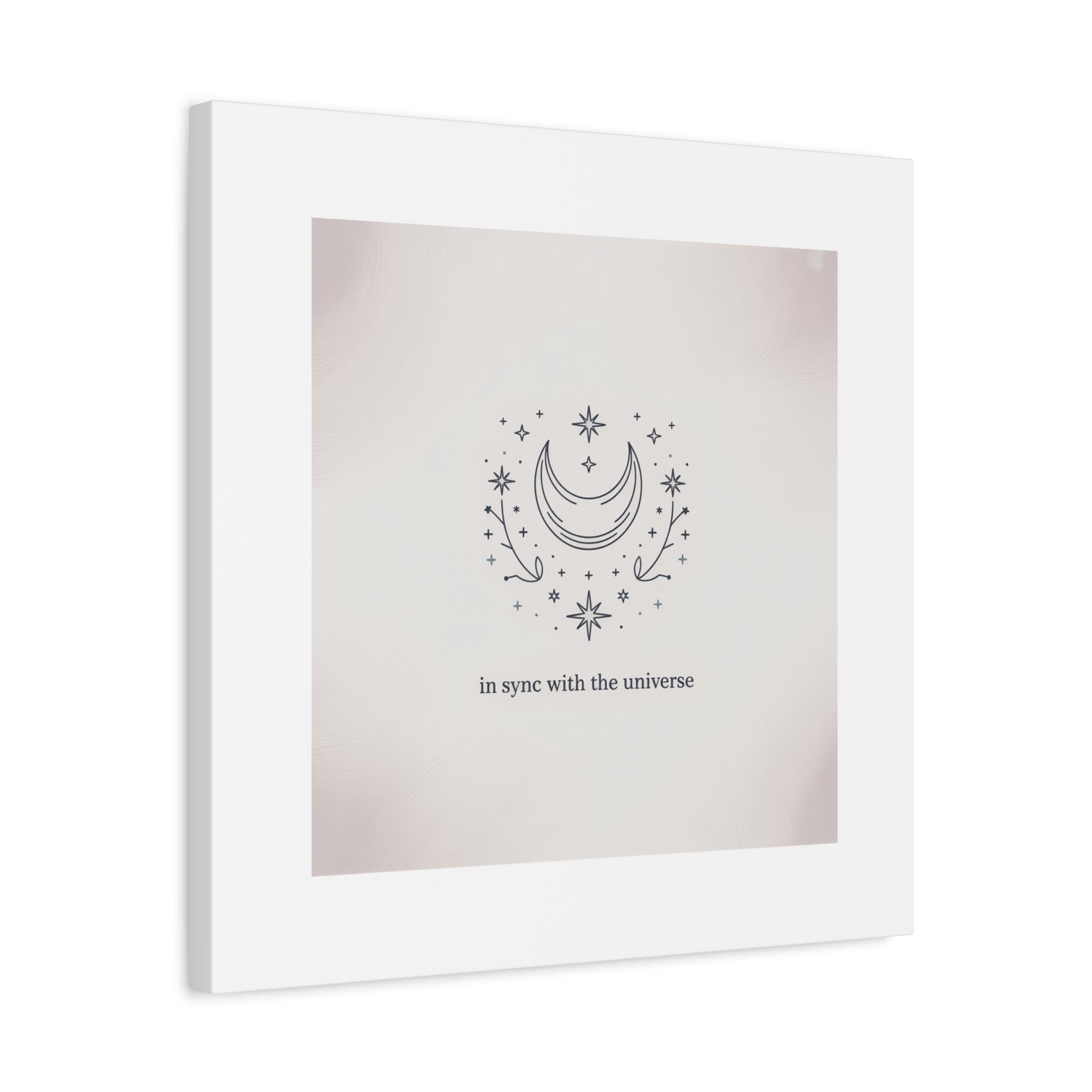 Moon Phases Constellation Art Print, Canvas