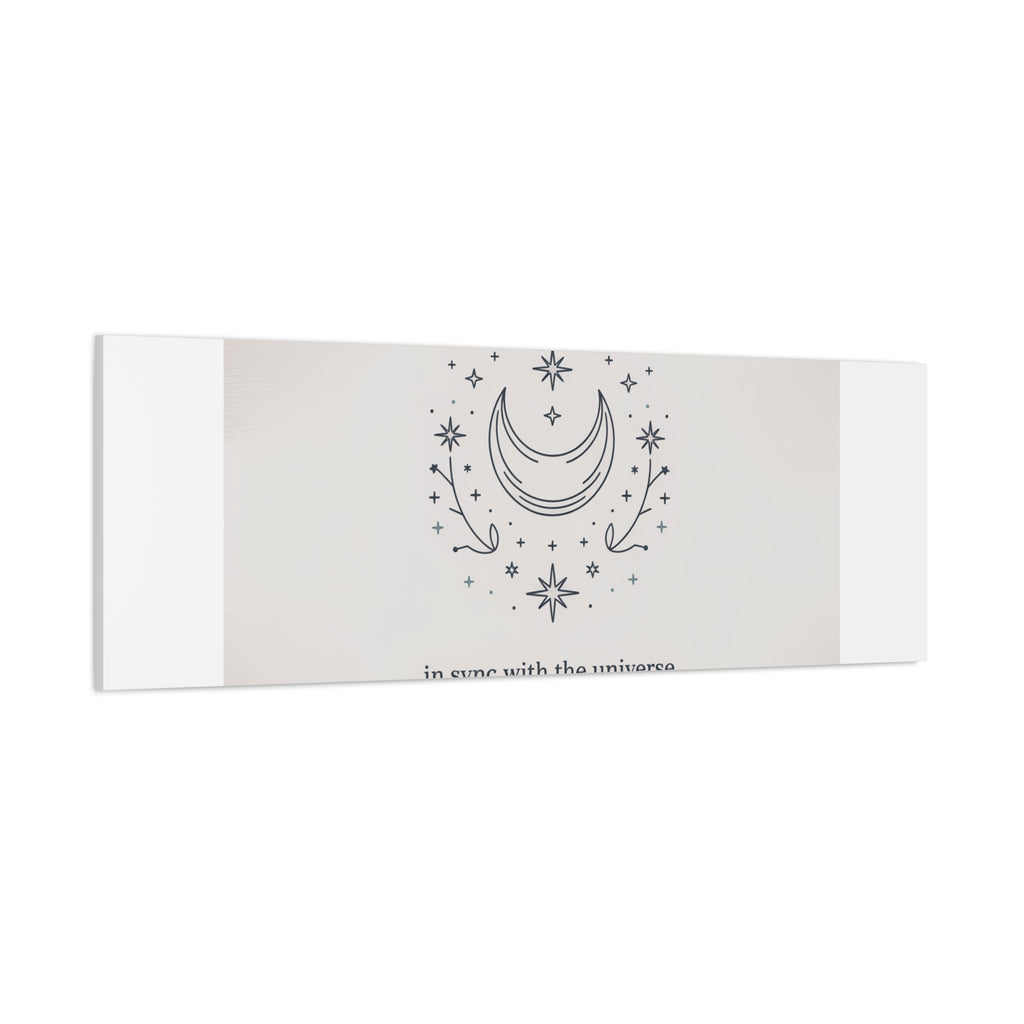 Moon Phases Constellation Art Print, Canvas