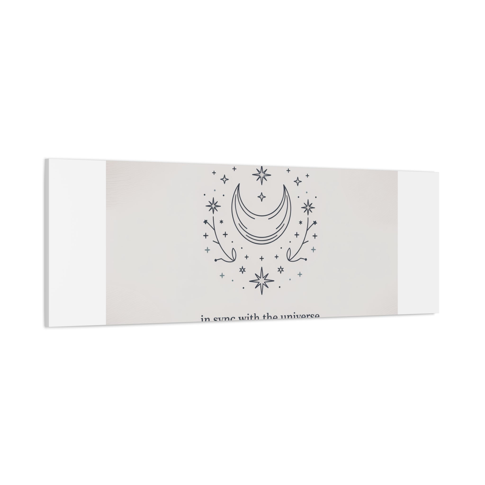 Moon Phases Constellation Art Print, Canvas